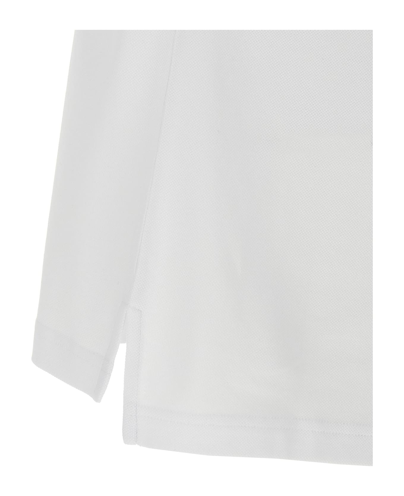 Moschino Press Polo Shirt - White