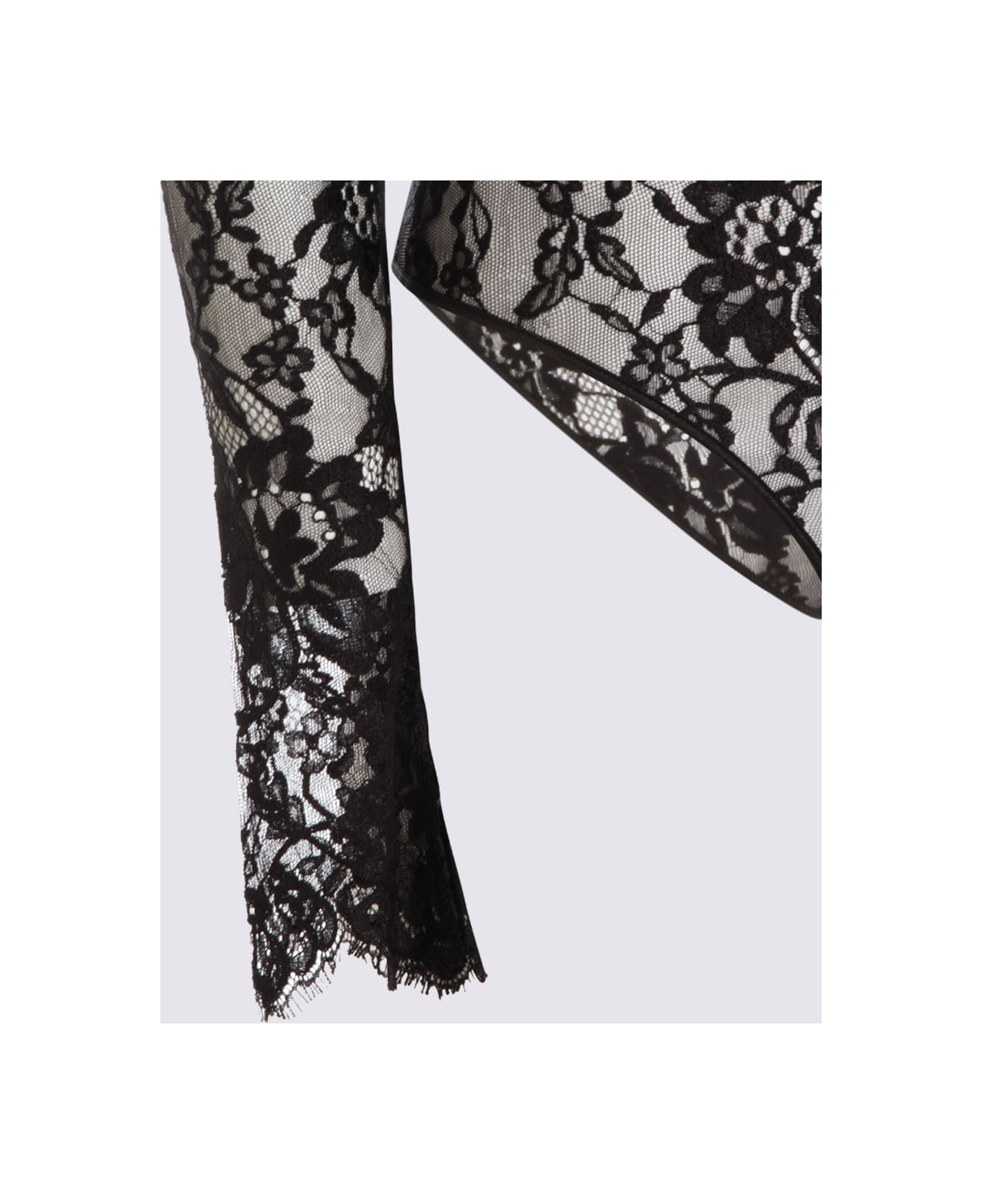 Valentino Black Bodysuit - Black