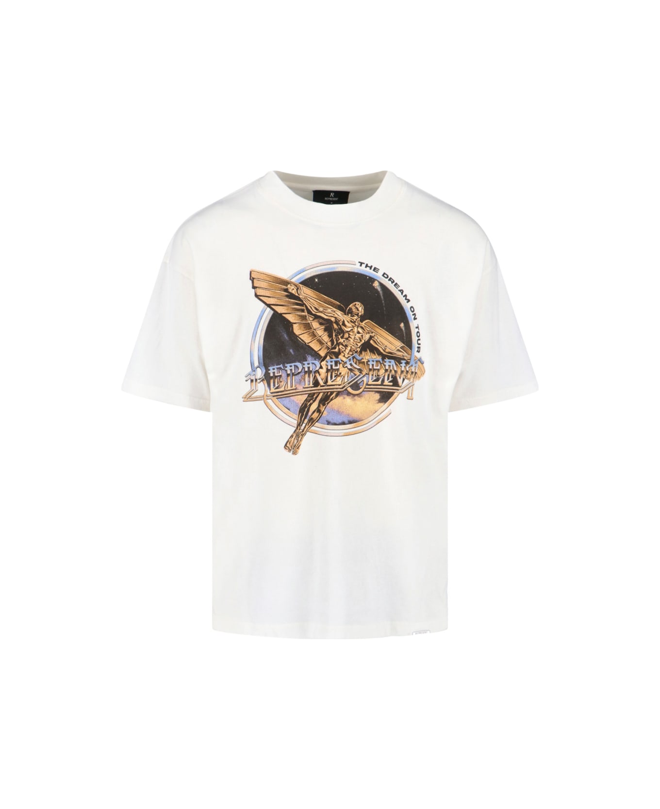 REPRESENT 'golden Tour' T-shirt - White