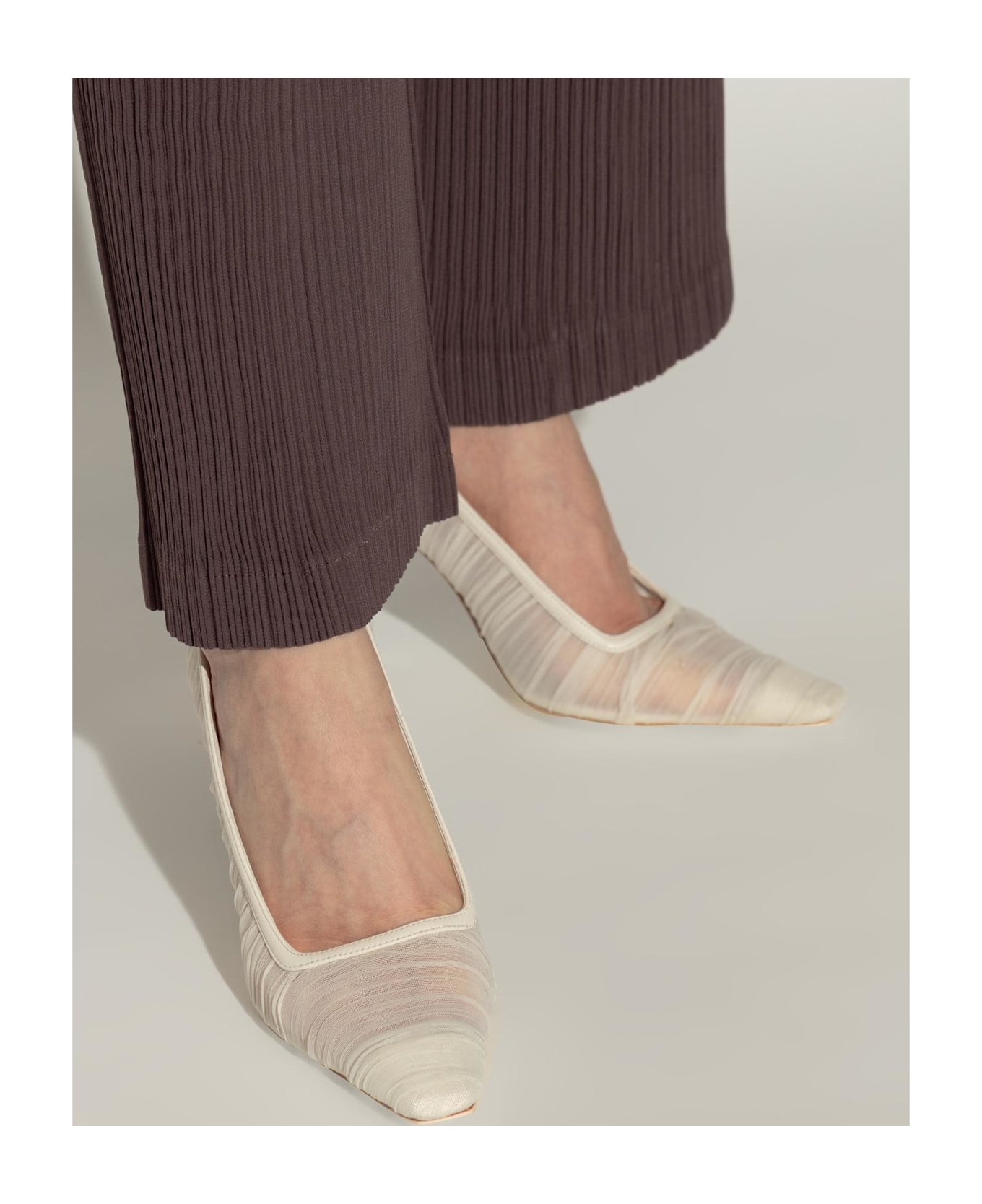 Jimmy Choo Heeled Shoes Lotta - Ivory