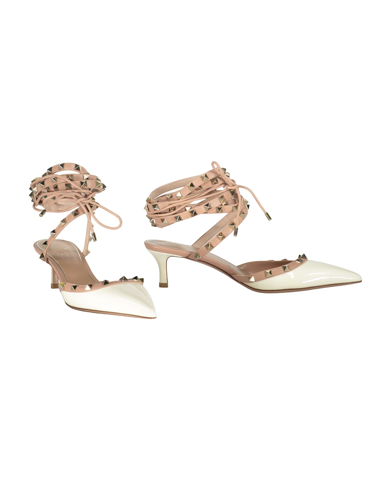 Valentino Garavani Beige Décolleté Elegant With Tapered Heel - Beige