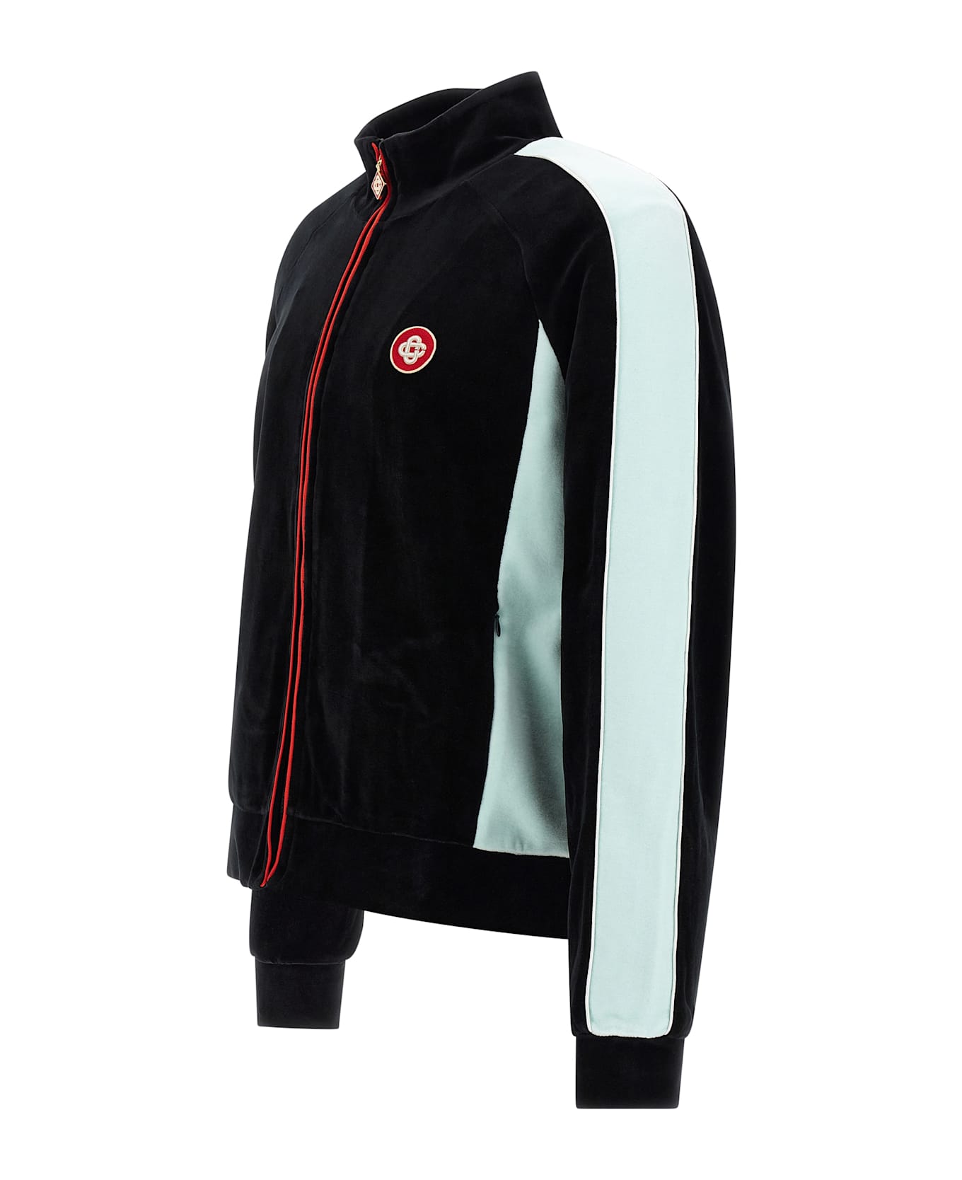 Casablanca Chenille Sweatshirt - Black  