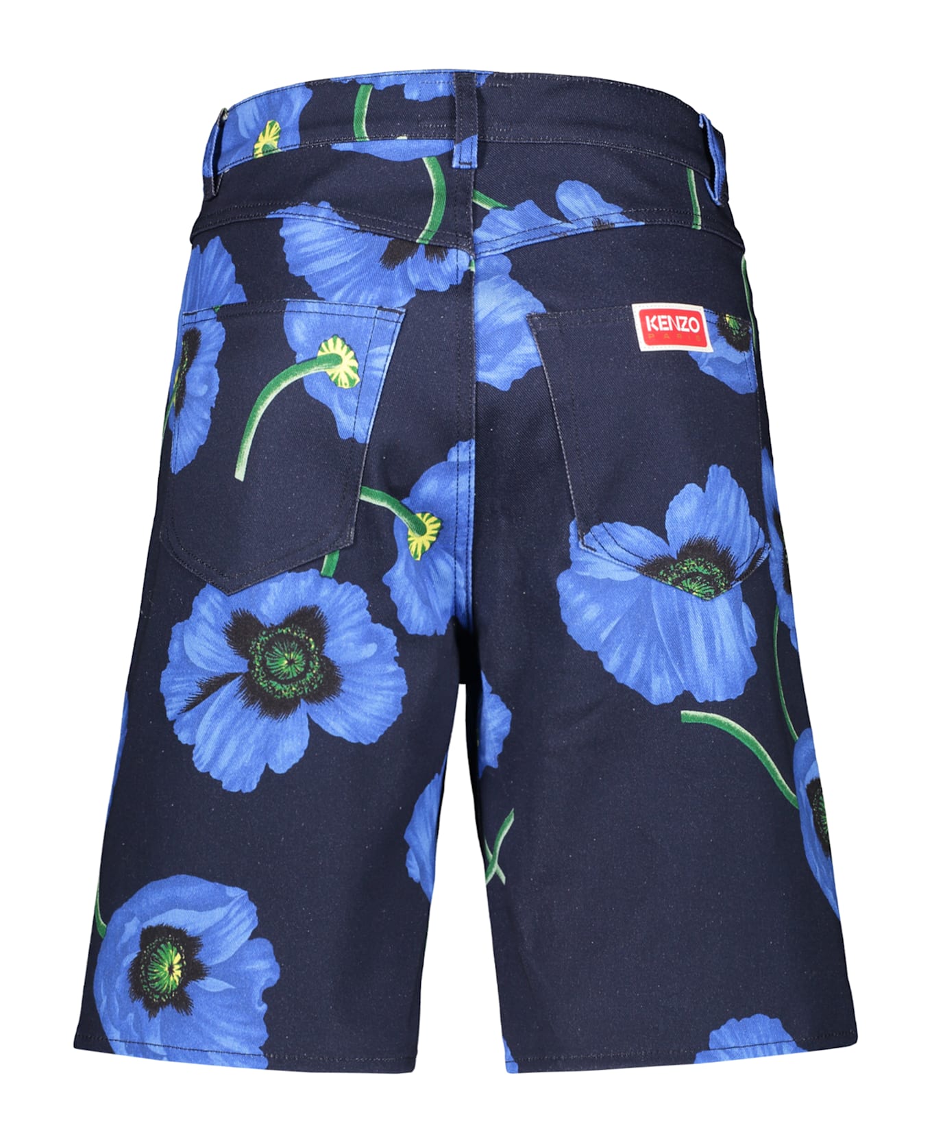Kenzo Bermuda Jeans - blue
