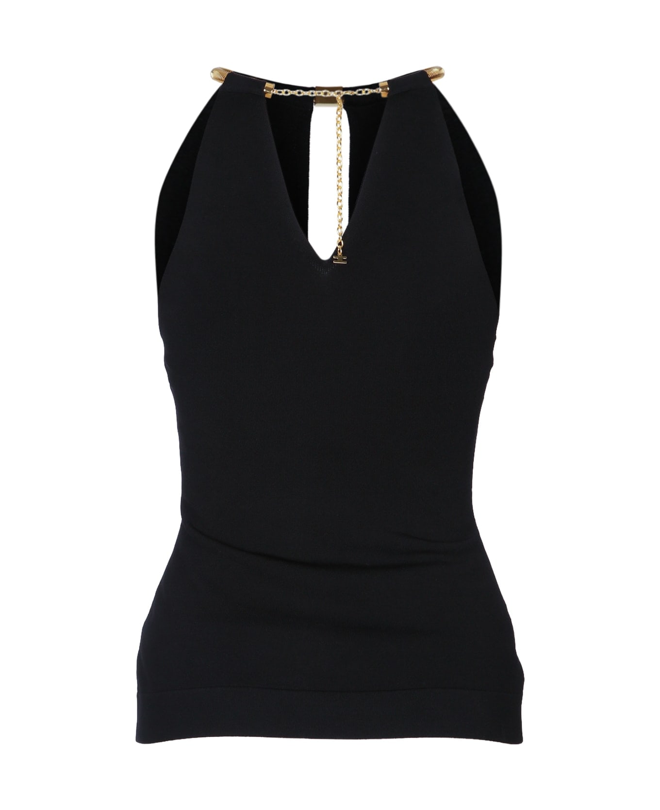 Elisabetta Franchi Top - NERO