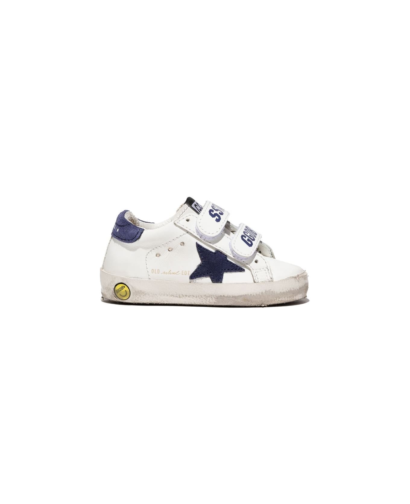 Golden Goose Kids Old School Sneakers - White