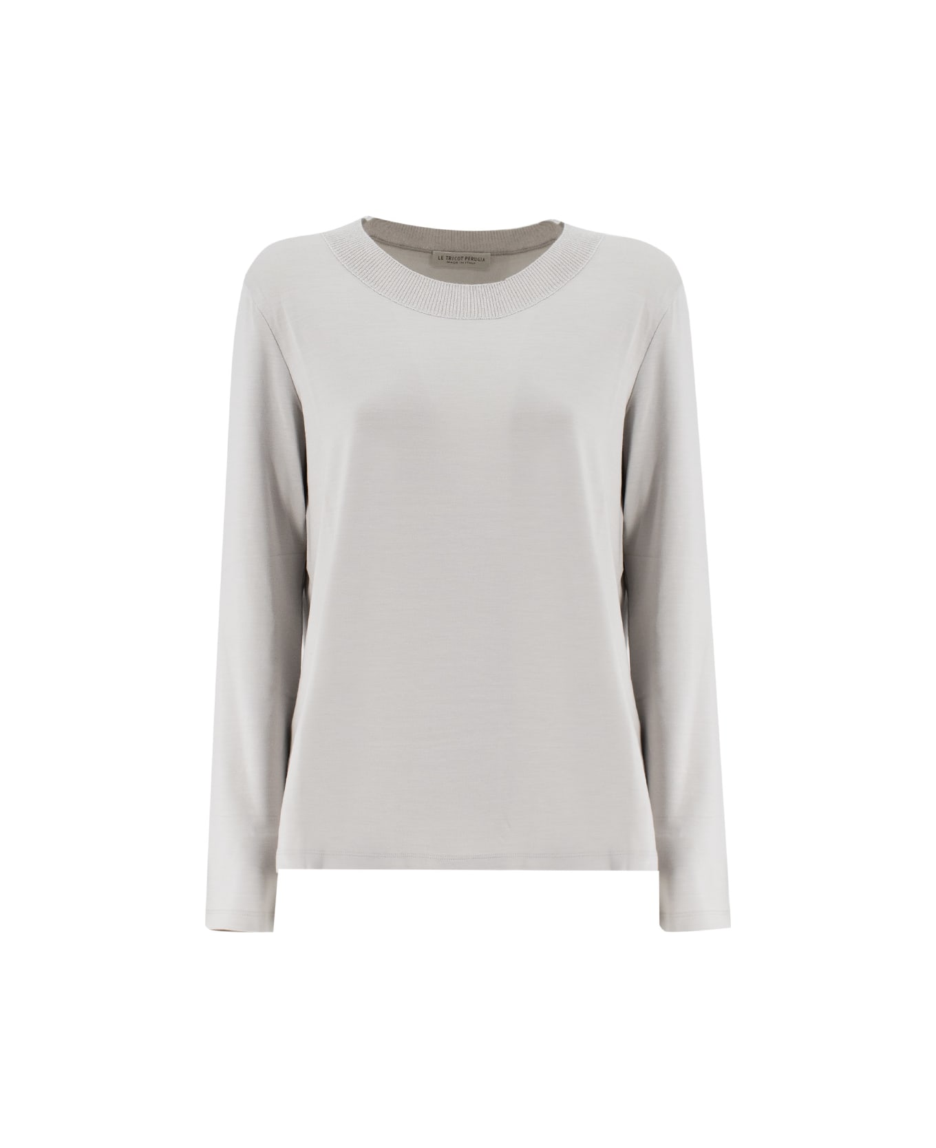 Le Tricot Perugia Sweater - GREY/GREY LX
