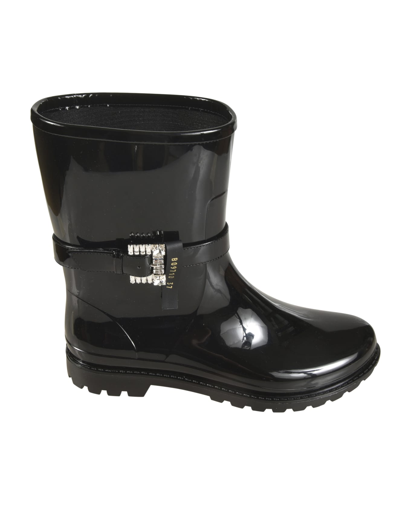 Sergio Rossi Twenty Buckle Boots - Black