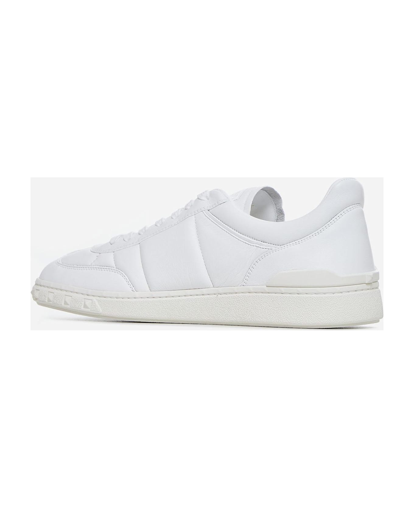 Valentino Garavani Upvillage Nappa Leather Sneakers - BIANCO SNOW WHITE