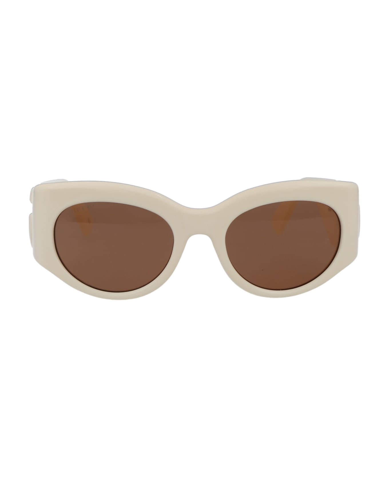 Gucci Eyewear Gg1544s Sunglasses - 004 IVORY IVORY BROWN