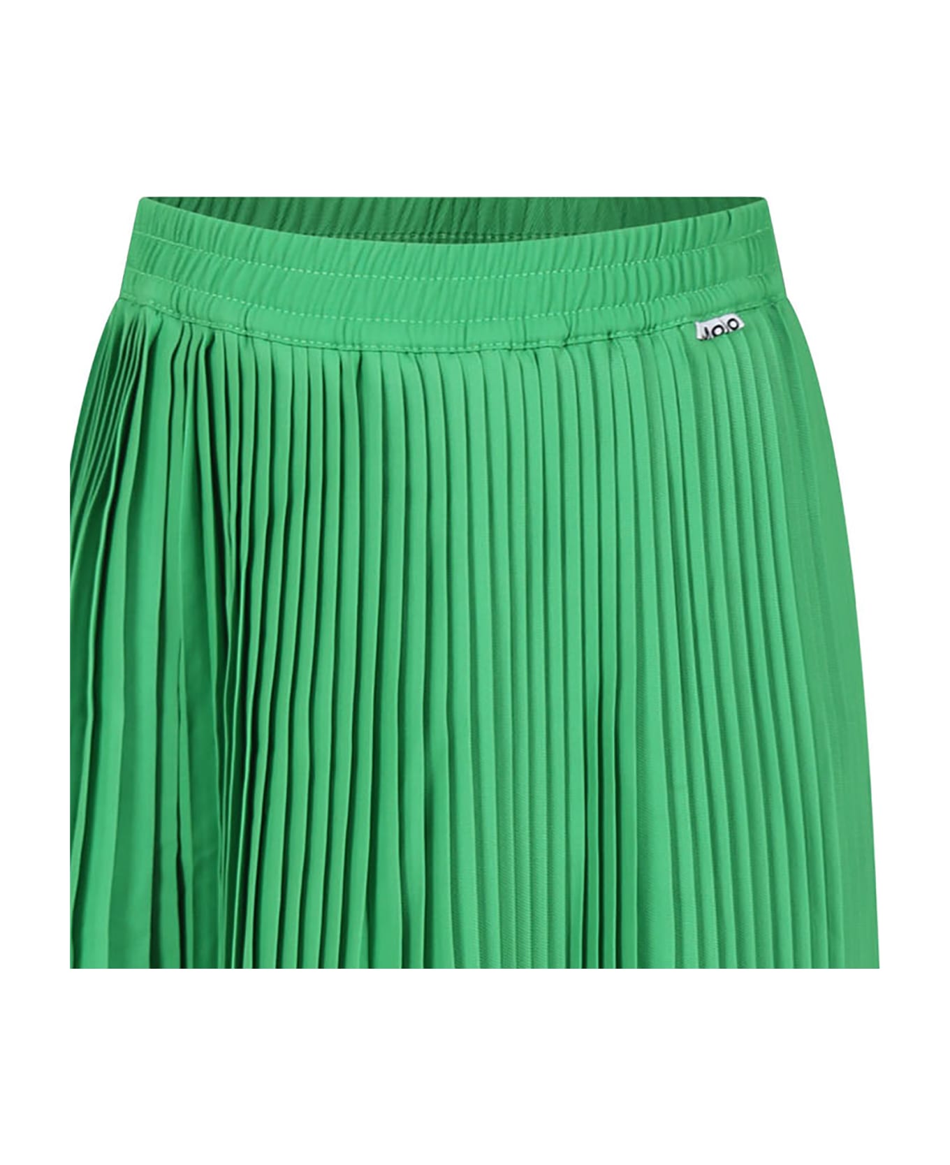 Molo Green Skirt For Girl - Green ボトムス