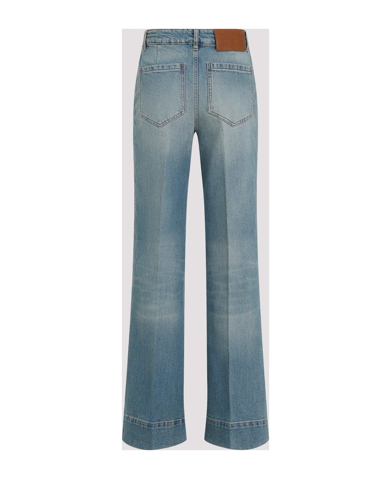 Victoria Beckham Alina Jeans - Tinted Blue Wash