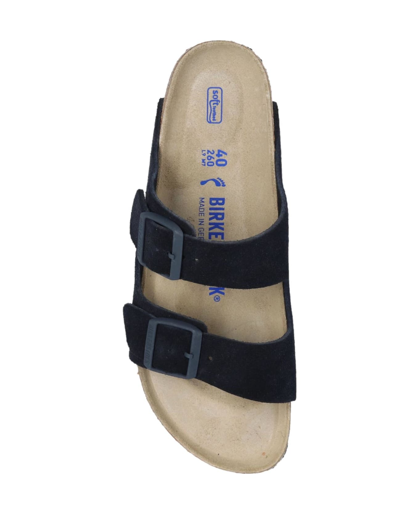 Birkenstock 'arizona Bs' Slides - MIDNIGHT