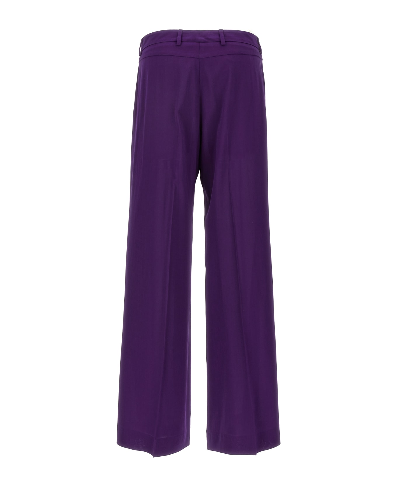 Alberto Biani 'hippy' Trousers - Purple ボトムス