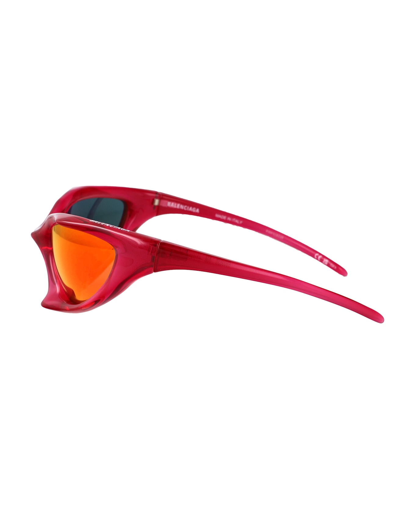 Balenciaga Eyewear Bb0352s Sunglasses - RED-RED-RED