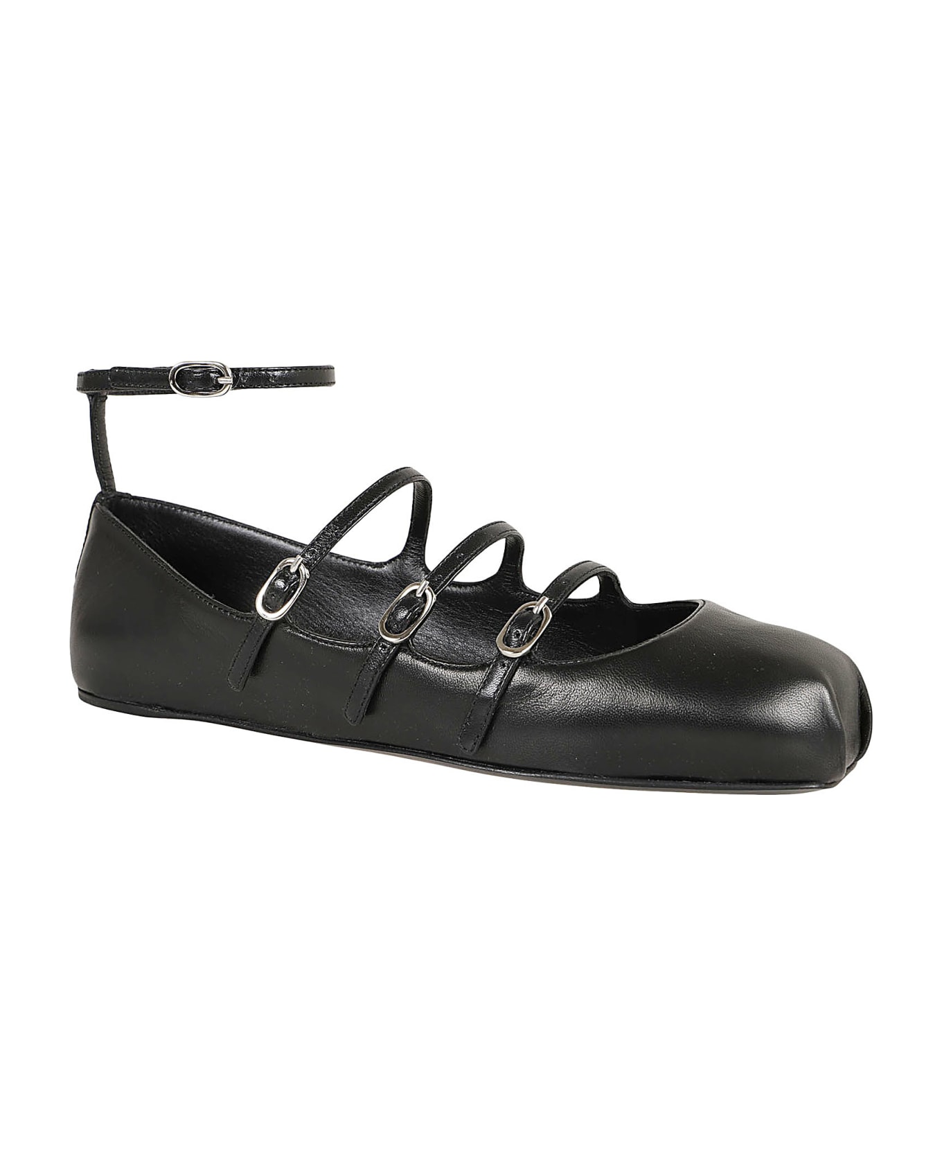 Alexander McQueen Shoe Leath.s.leath. - Black