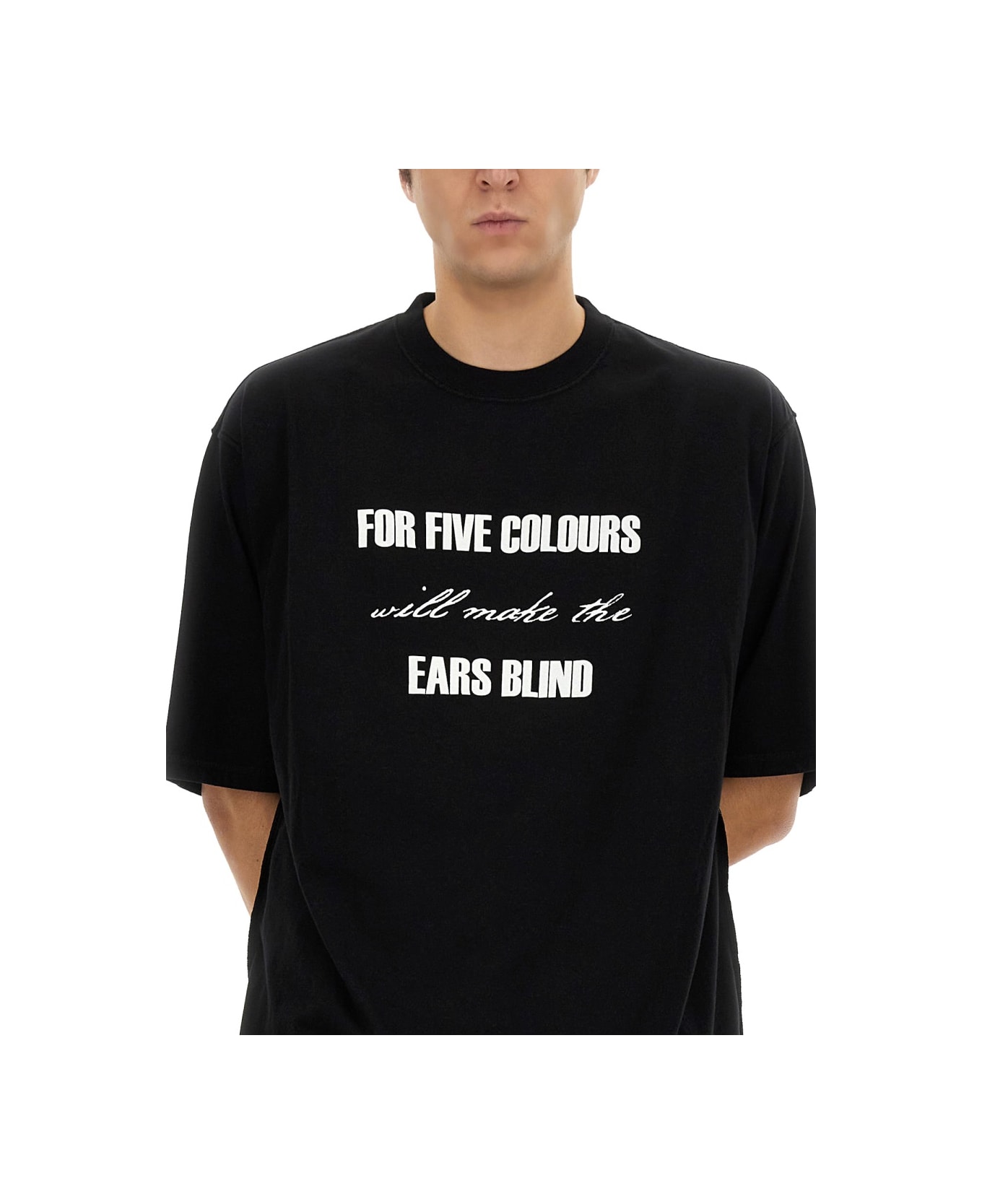 Undercover Jun Takahashi T-shirt With Print - Black
