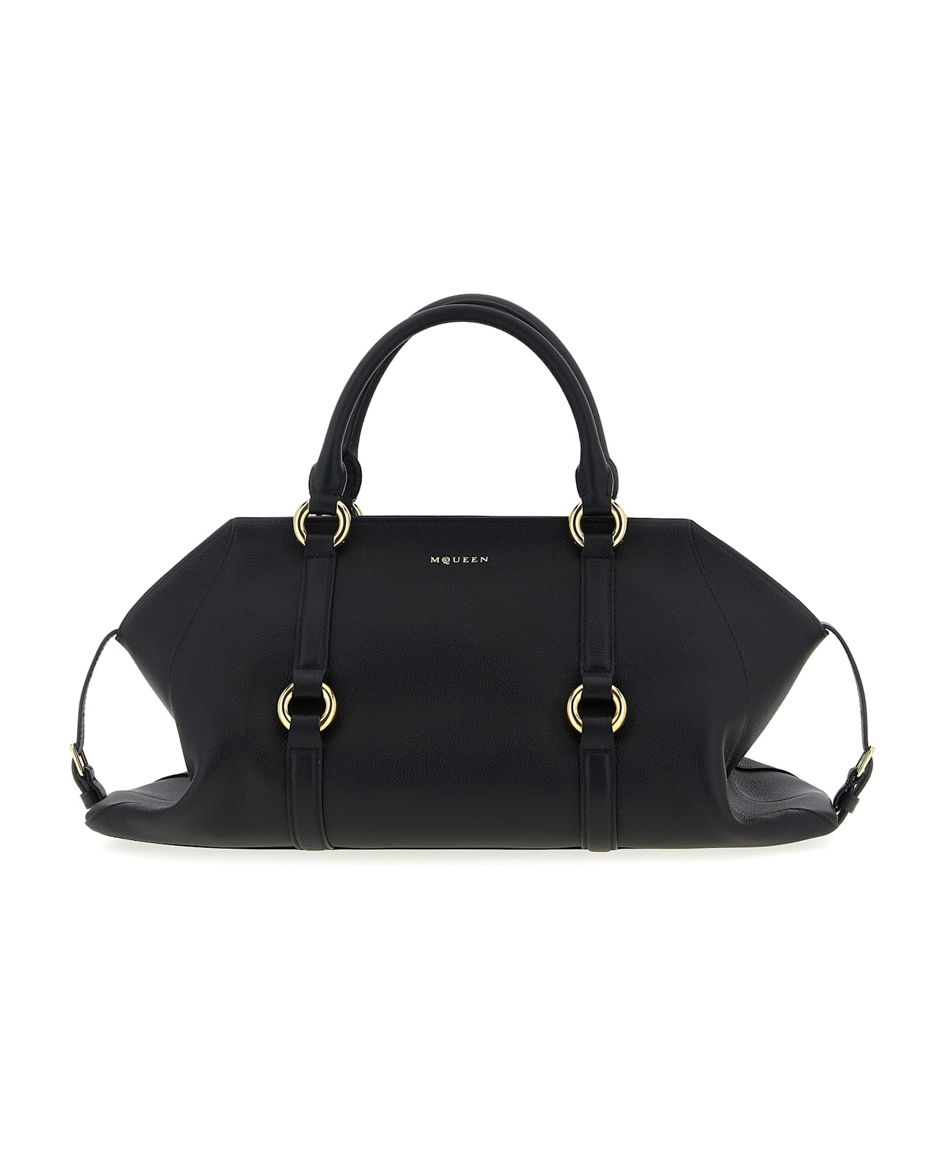 Alexander McQueen 
farrington
 Handbag - BLACKGOLD