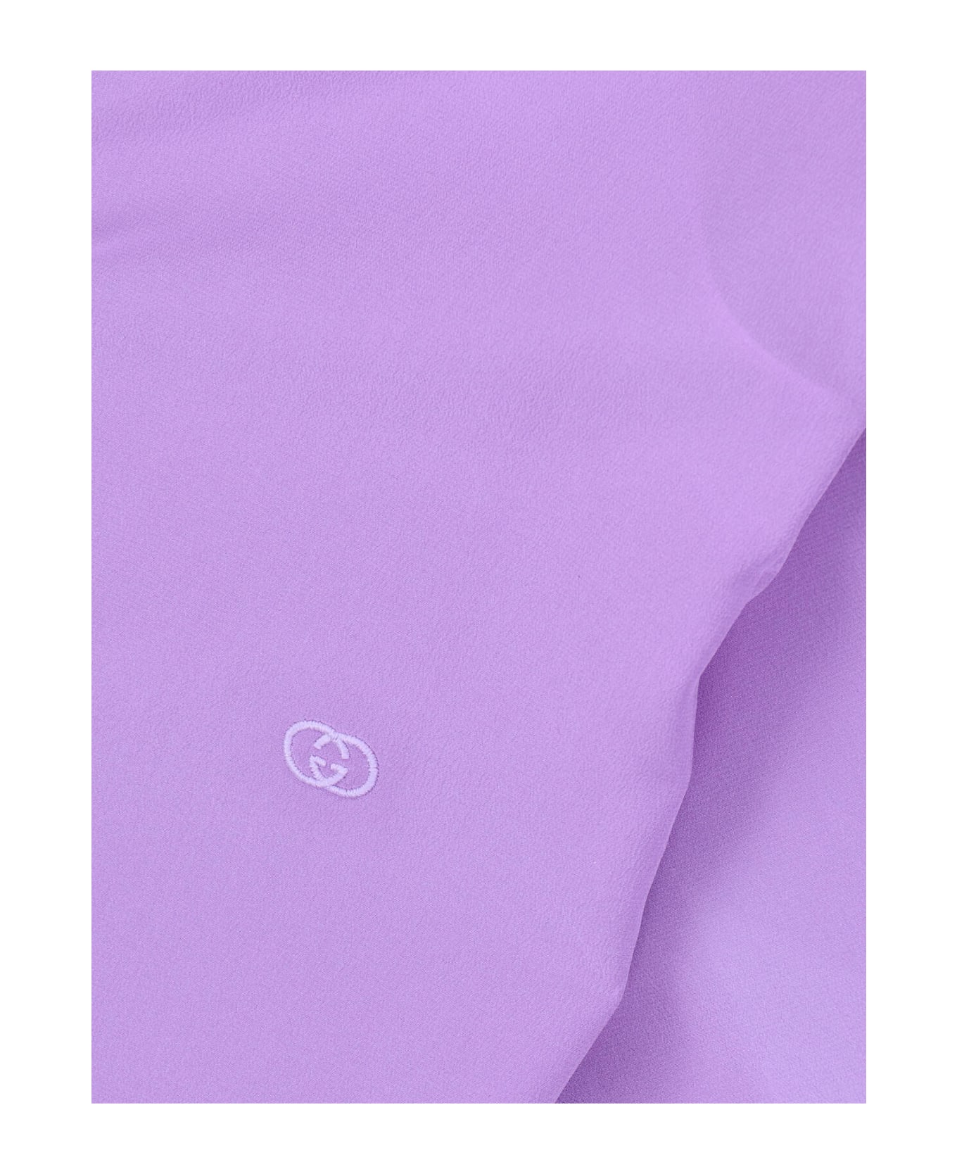 Gucci 
gg
 Silk Shirt - Purple