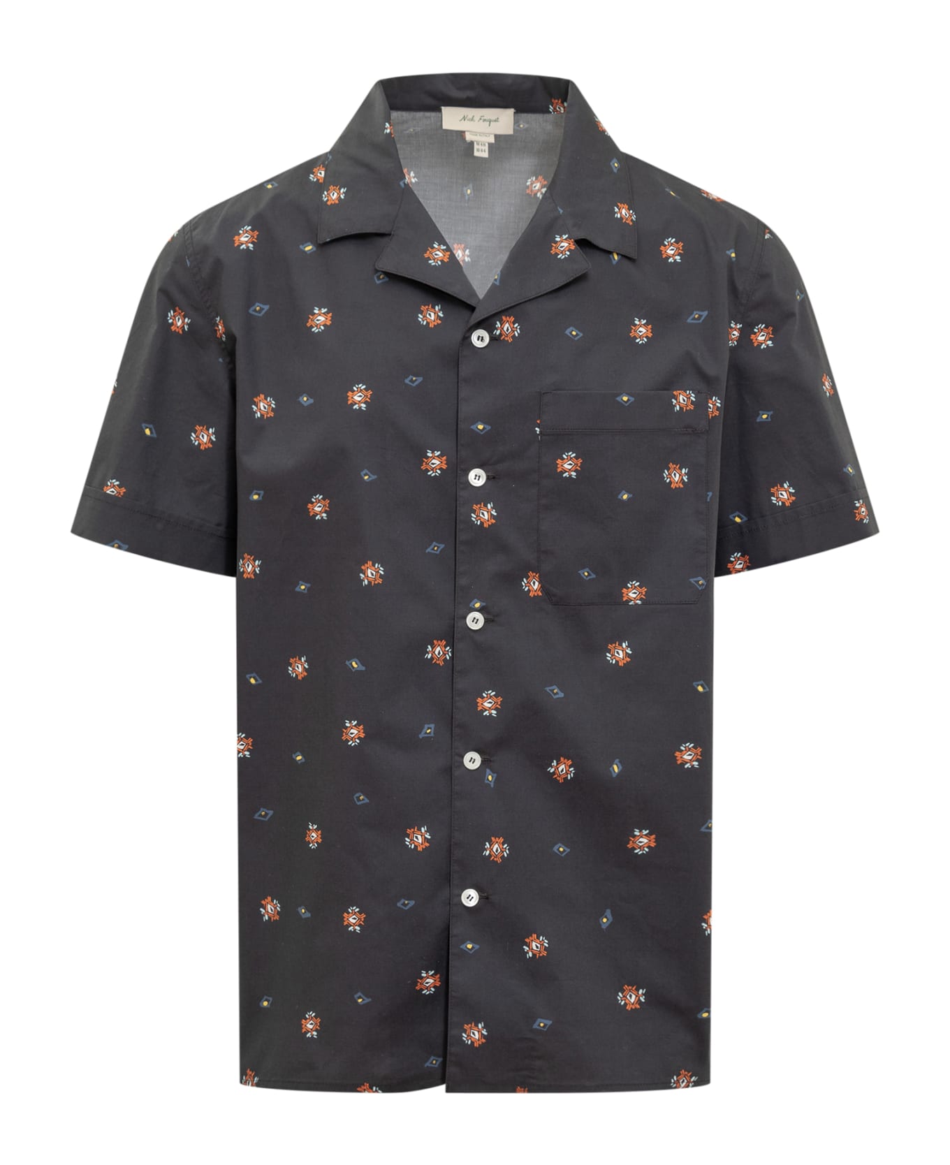 Nick Fouquet Shirt With Print - BLUE シャツ