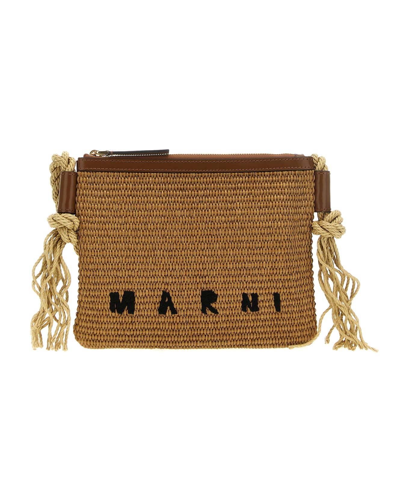Marni 'marcel Summer Bag' Crossbody Bag - Brown