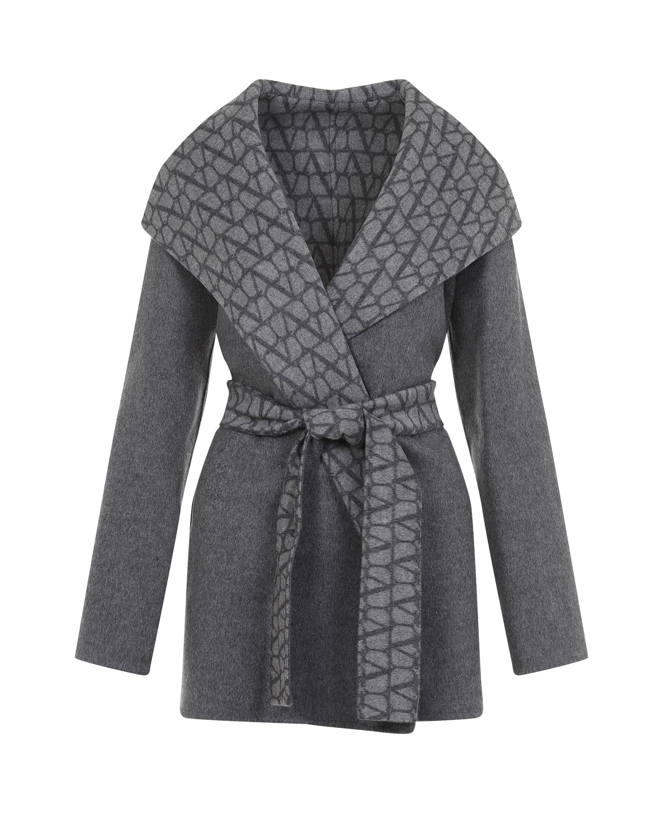 Valentino Double Coat - Grigio