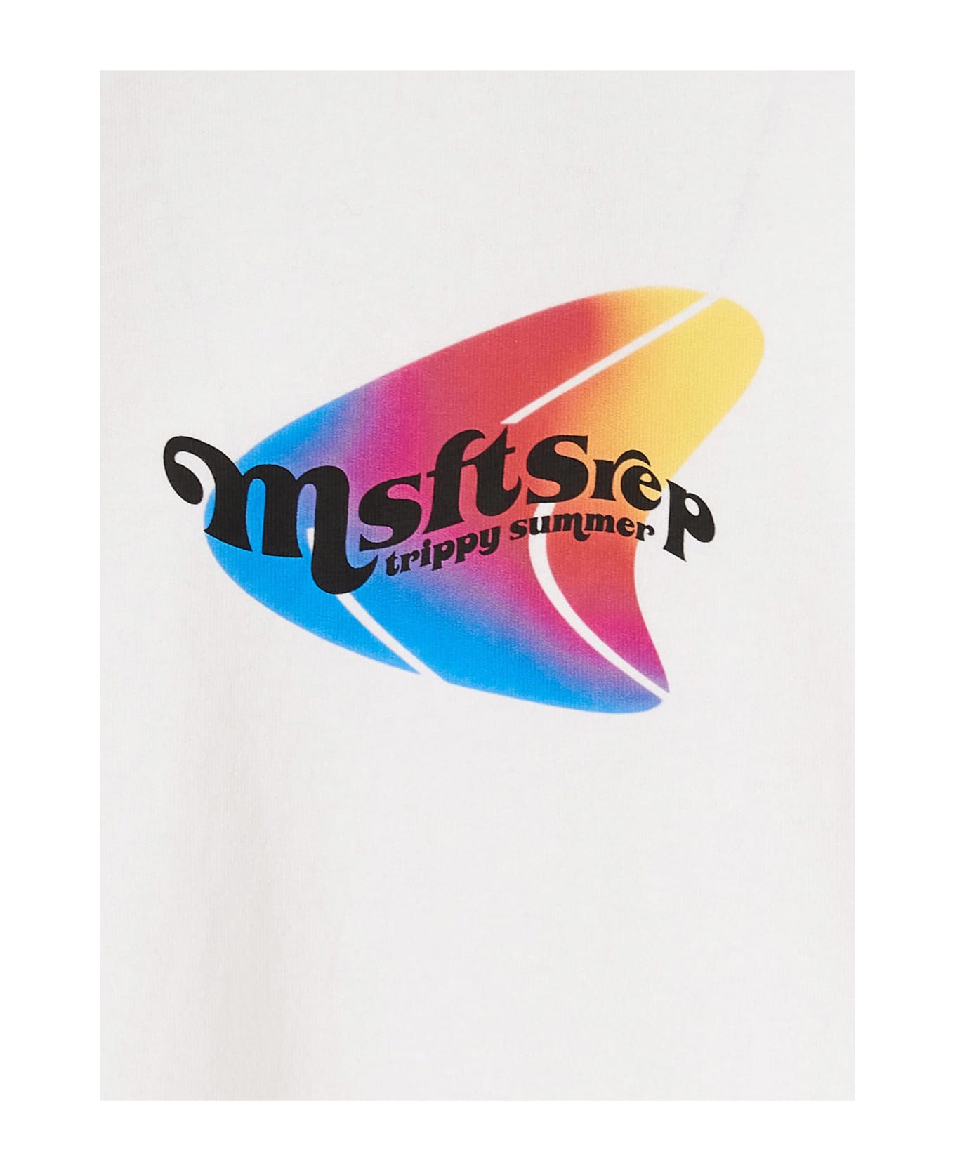 MSFTSrep Logo T-shirt - White シャツ