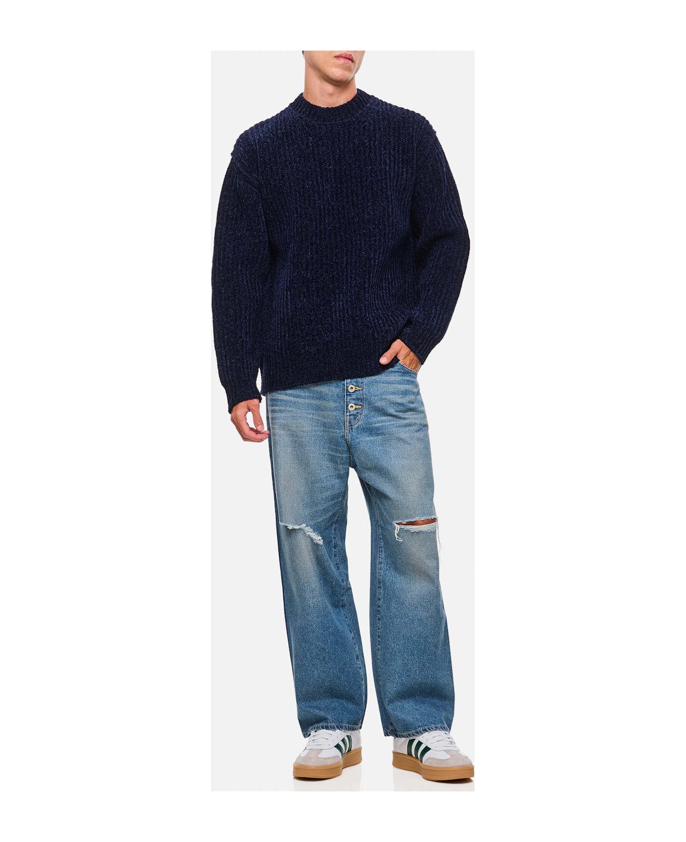 JUNYA WATANABE MAN ウール100% ニット AD2013 Junya Watanabe x Levi's AD2013 Wool Trucker Jacket Size