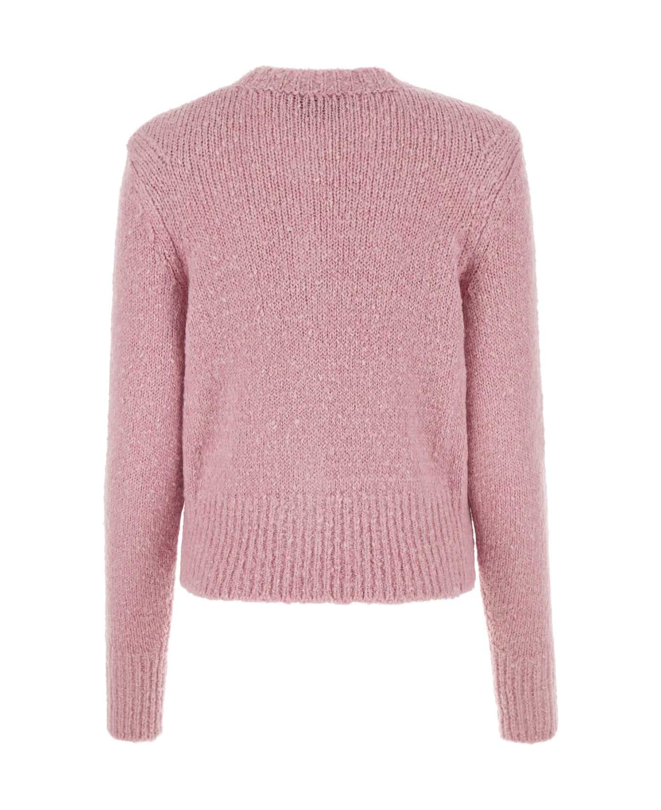 Isabel Marant Pink Alpaca Blend Kathlen Cadigan - LIGHTPINK