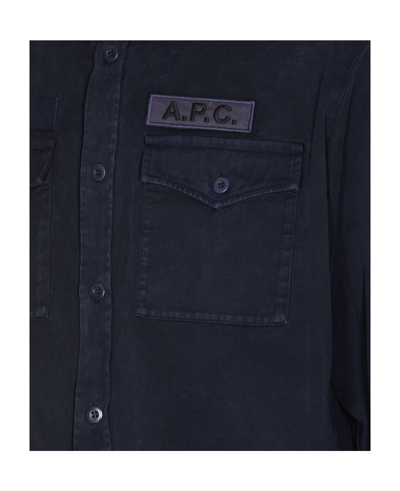 A.P.C. Shirt - Blue ジャケット