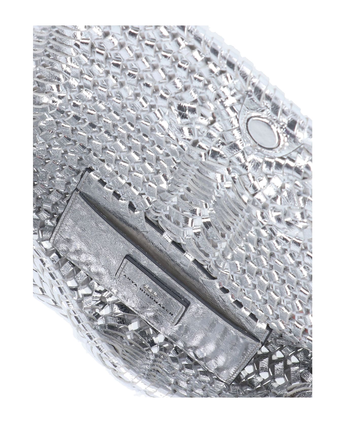 Anya Hindmarch "neeson" Clutch - Silver