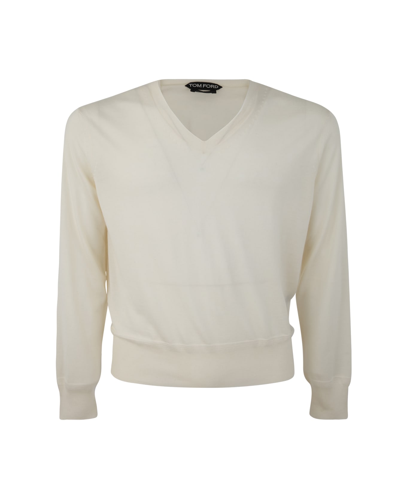 Tom Ford V Neck Sweater - Ivory