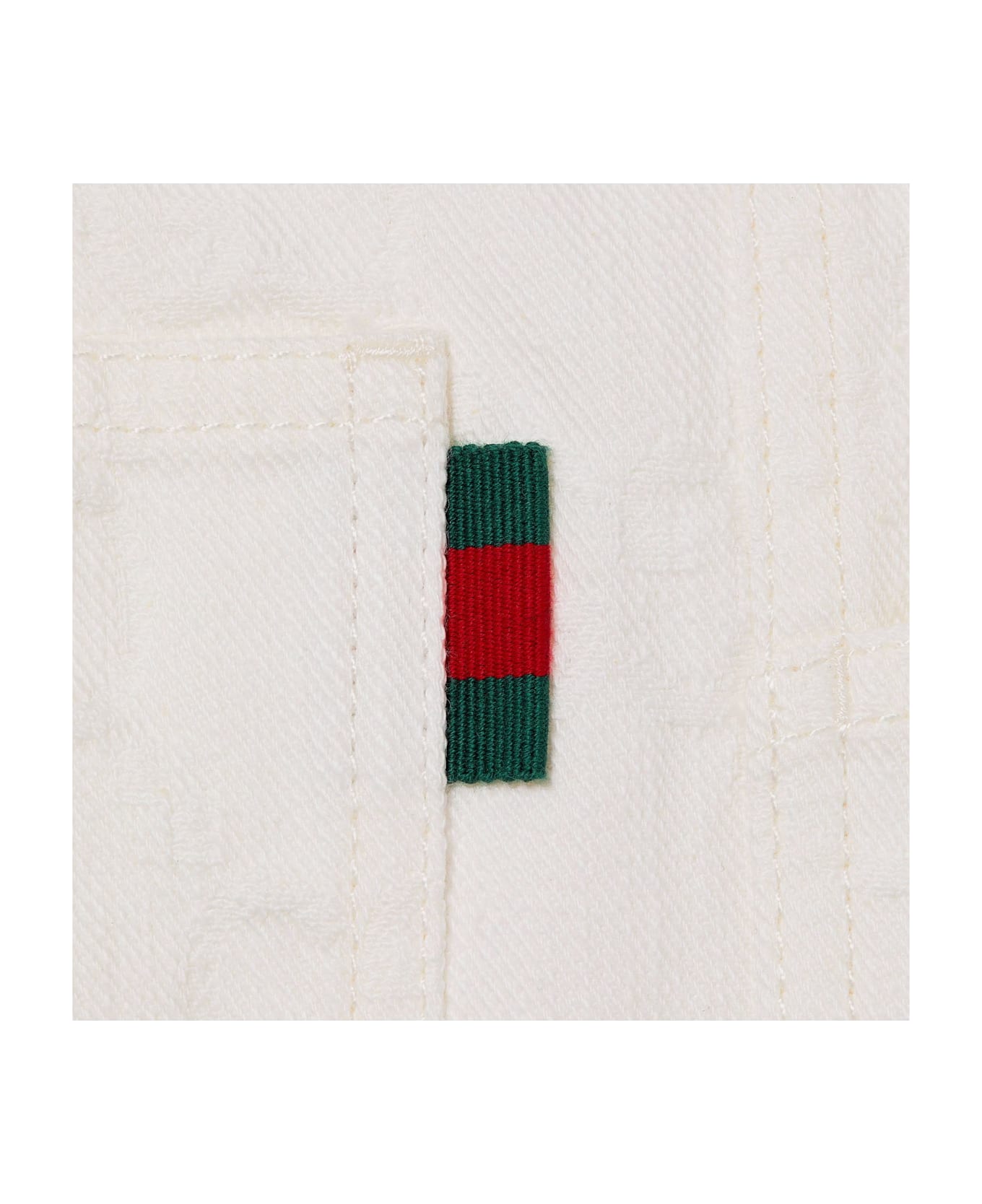 Gucci Kids Trousers White - White