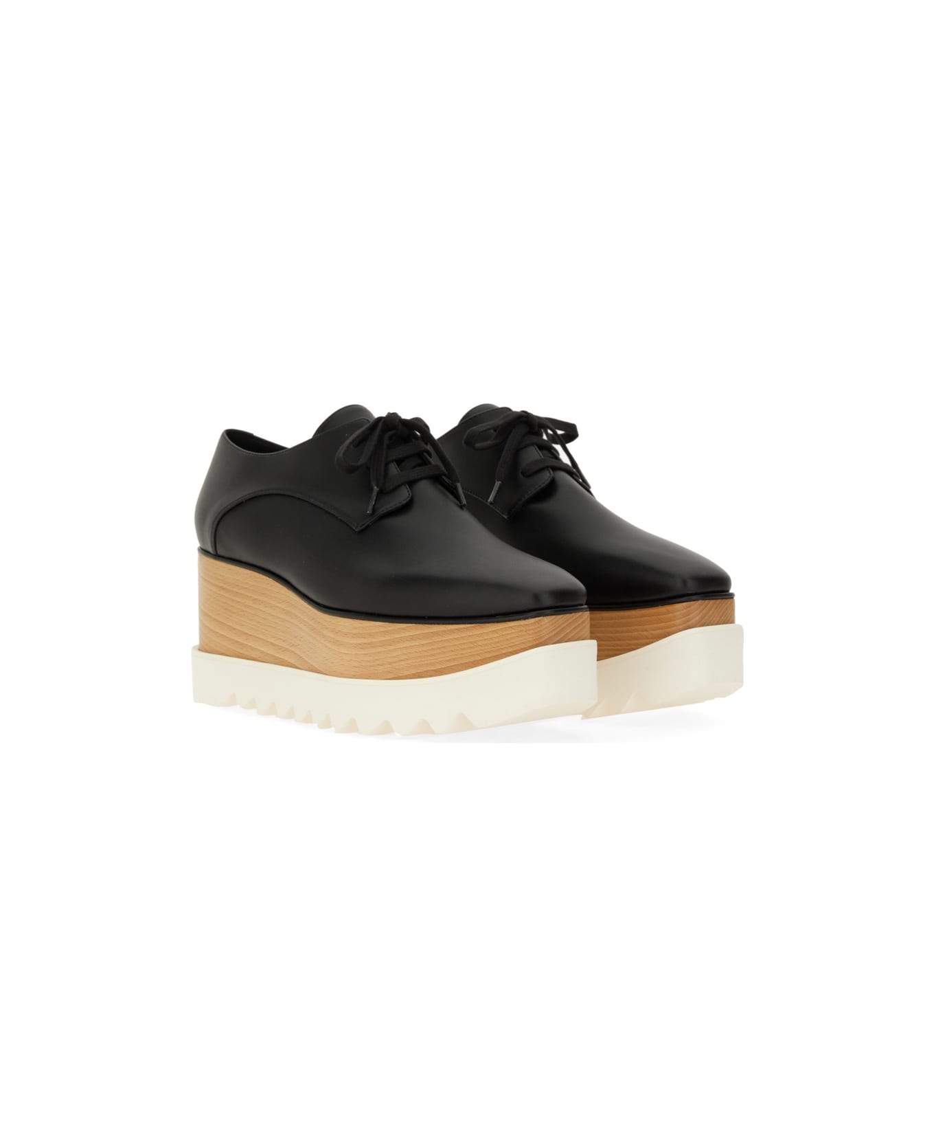 Stella McCartney Lace-up Elyse - BLACK