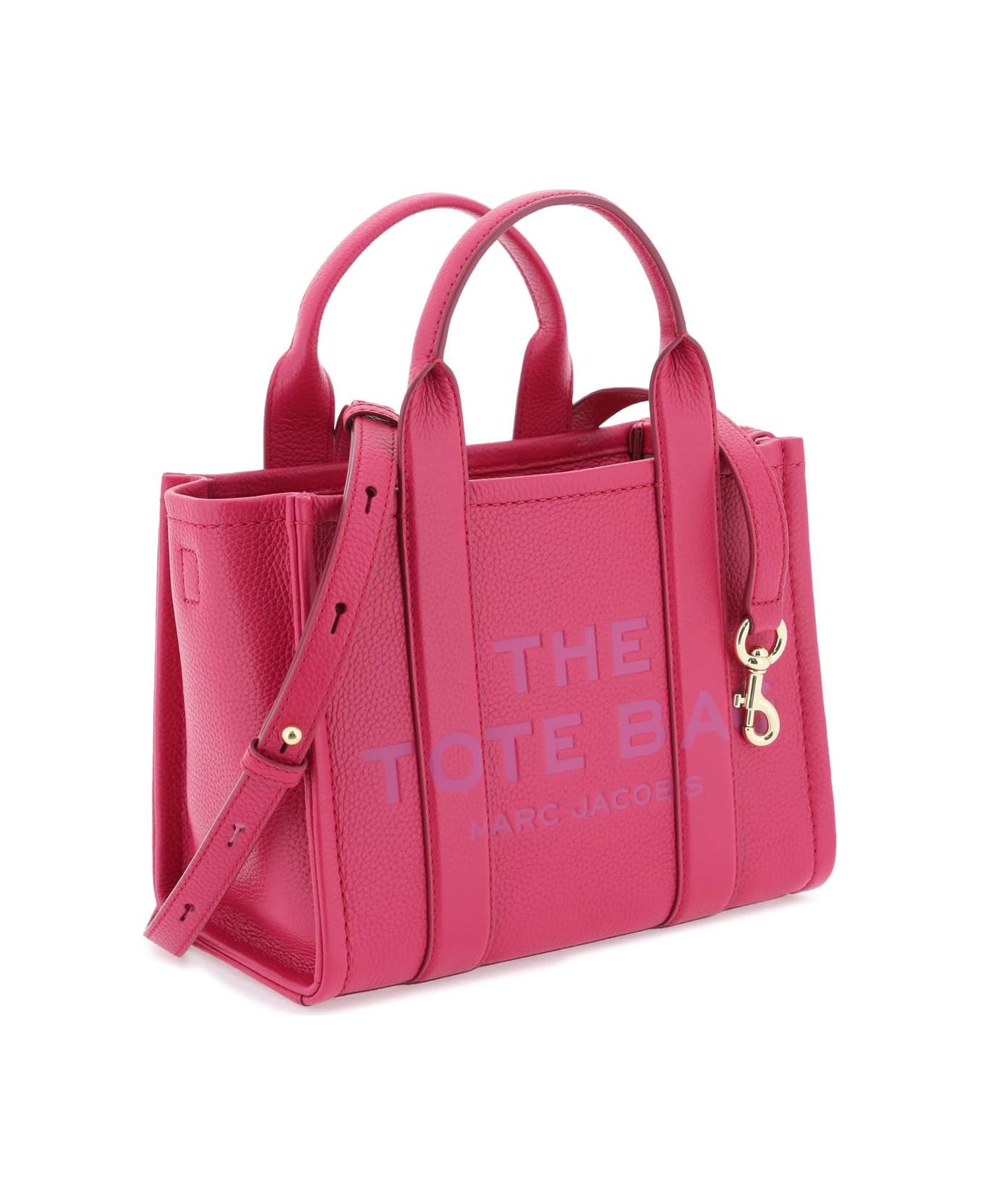 Marc Jacobs The Leather Small Tote Bag - Violet トートバッグ