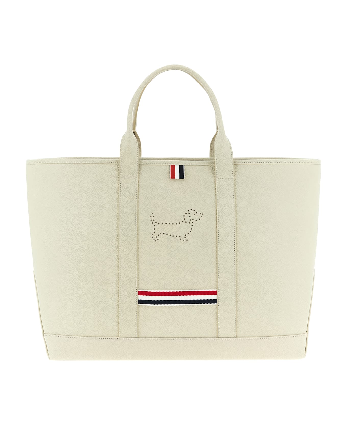 Thom Browne 'tool Tote' Shopping Bag - White