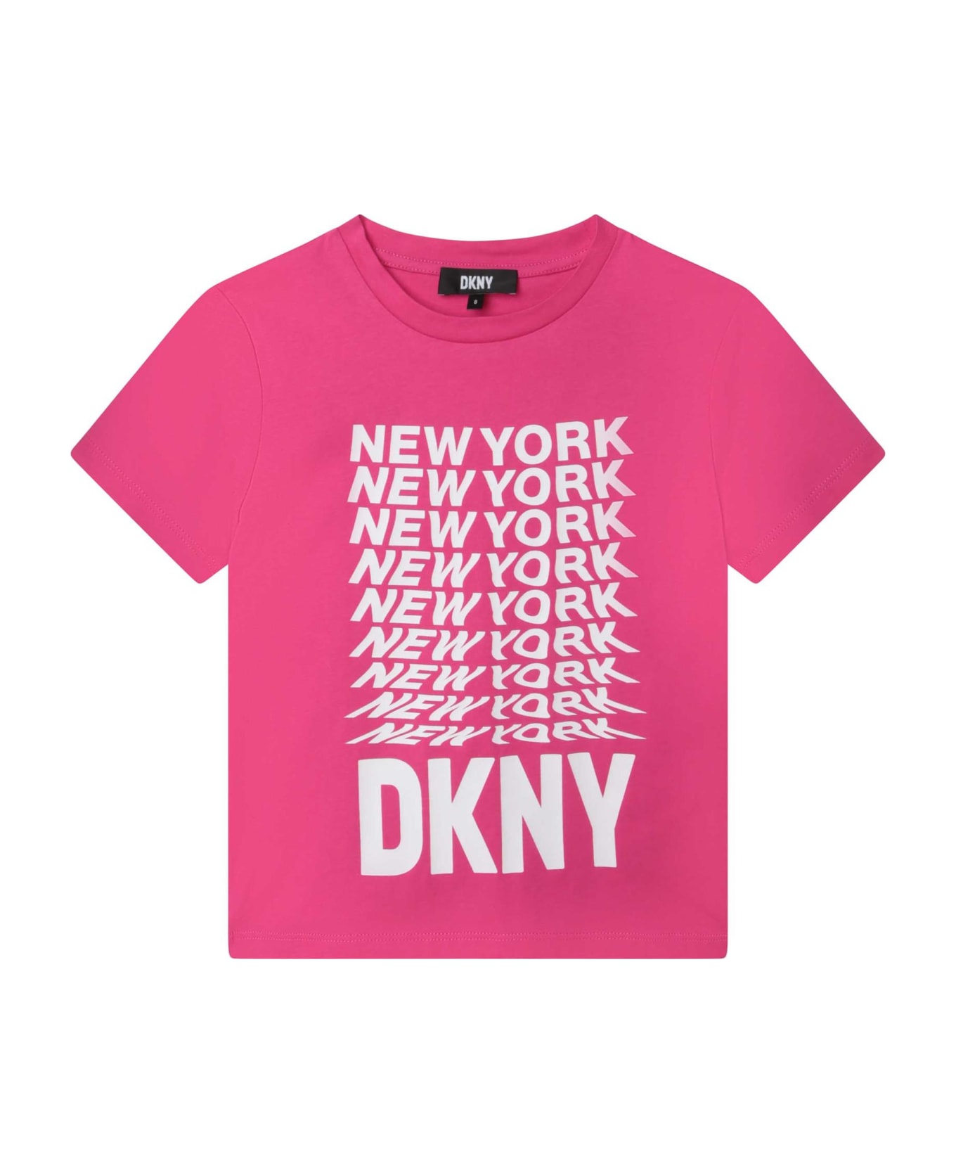 DKNY Printed T-shirt - Lampone