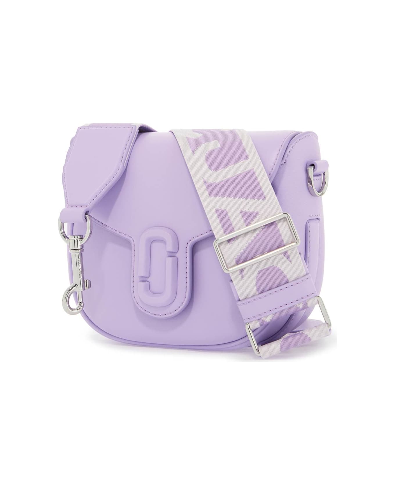 Marc Jacobs The Covered J Marc Saddle Bag - WISTERIA (Purple)