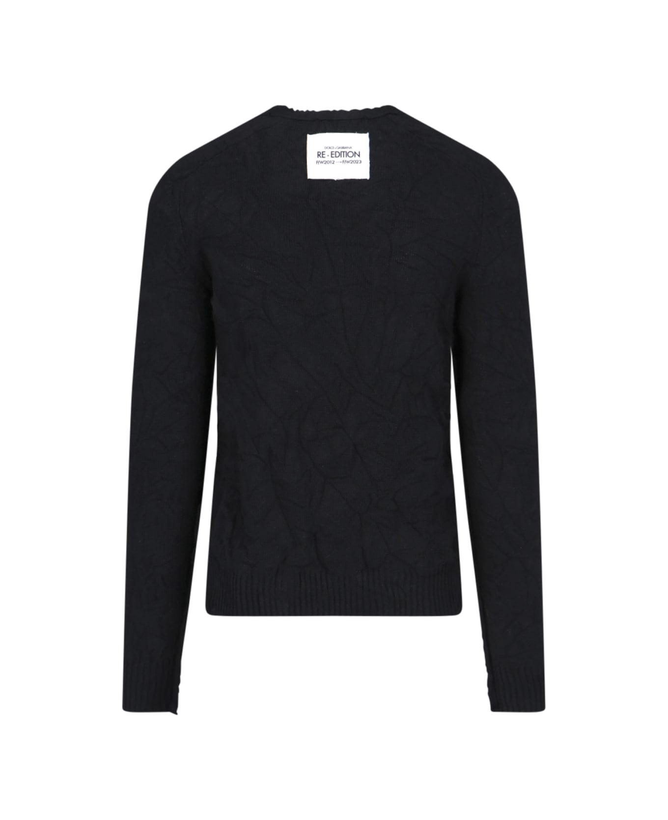 Dolce & Gabbana Wool Sweater - Black ニットウェア