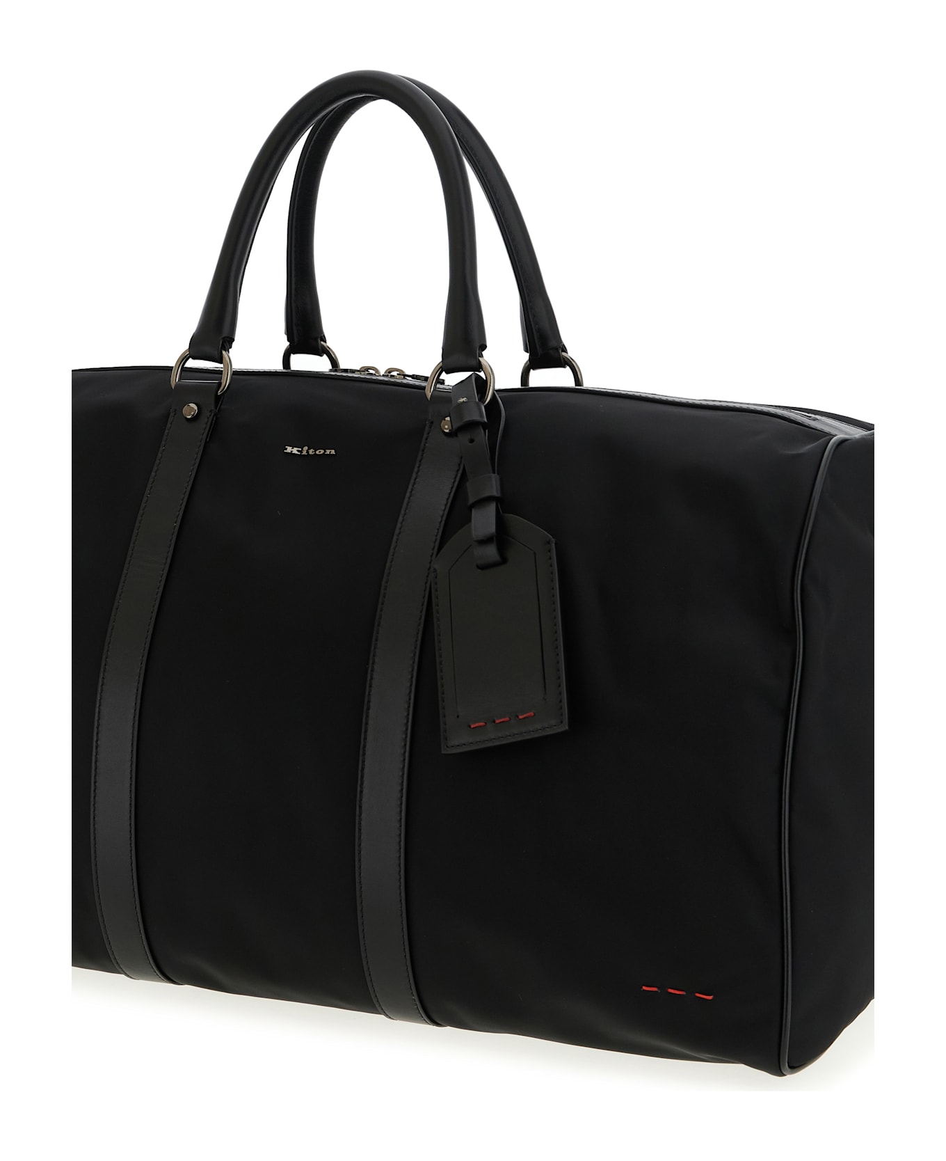 Kiton 'weekend' Handbag - Black  