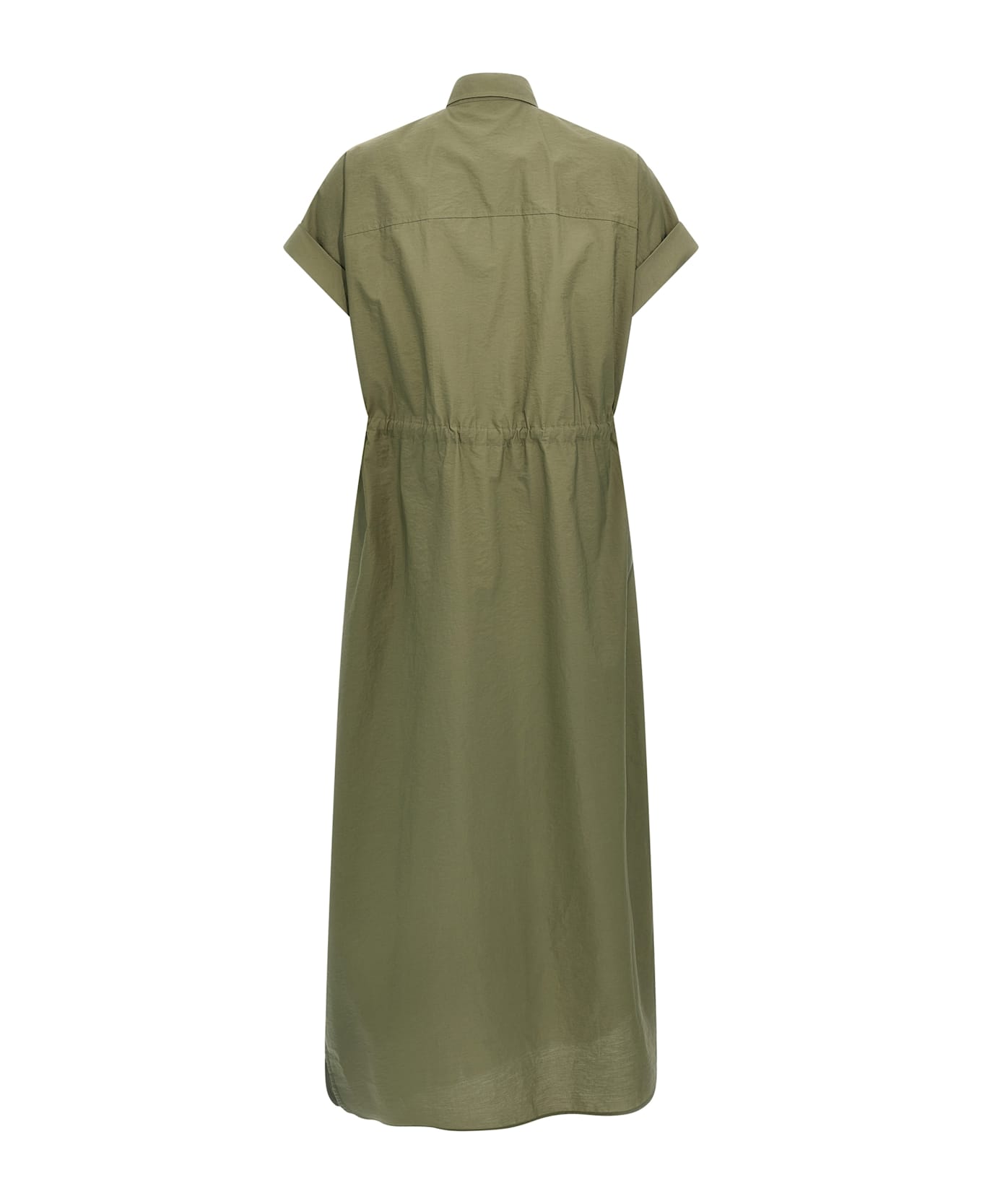 Brunello Cucinelli Monile Chemiser Dress - Green