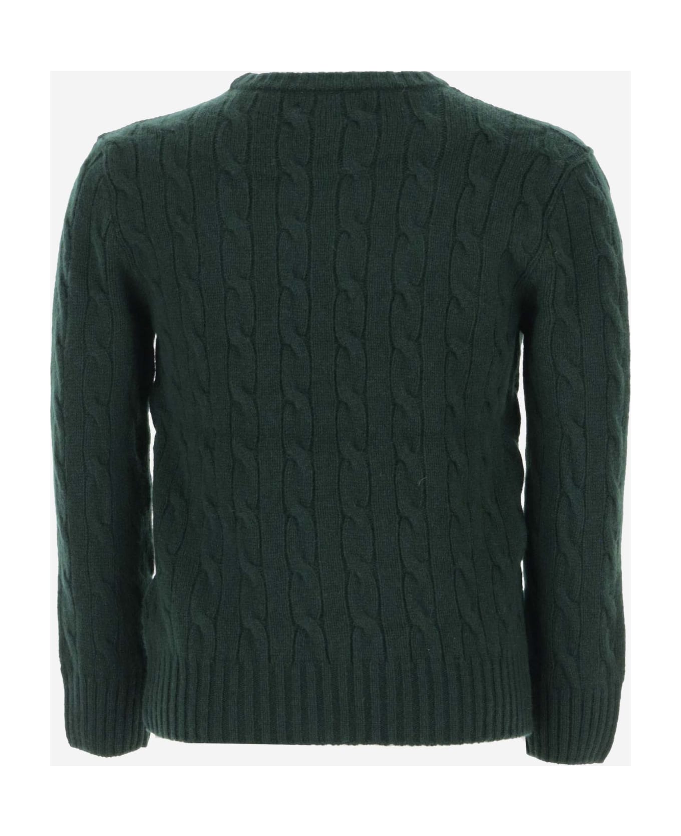 Ralph Lauren Wool And Cashmere Sweater - Green