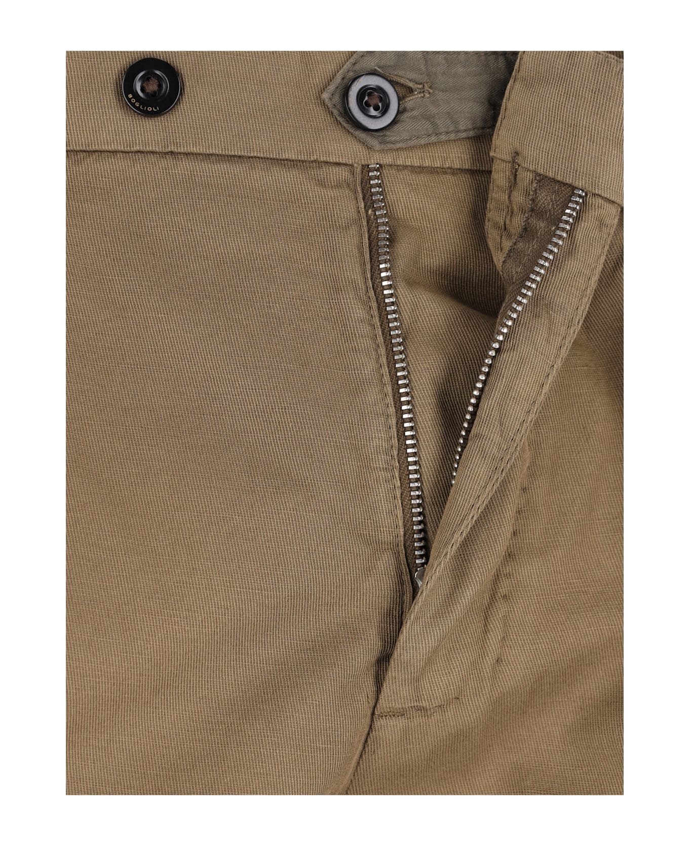 Boglioli Double-breasted Suit - Beige