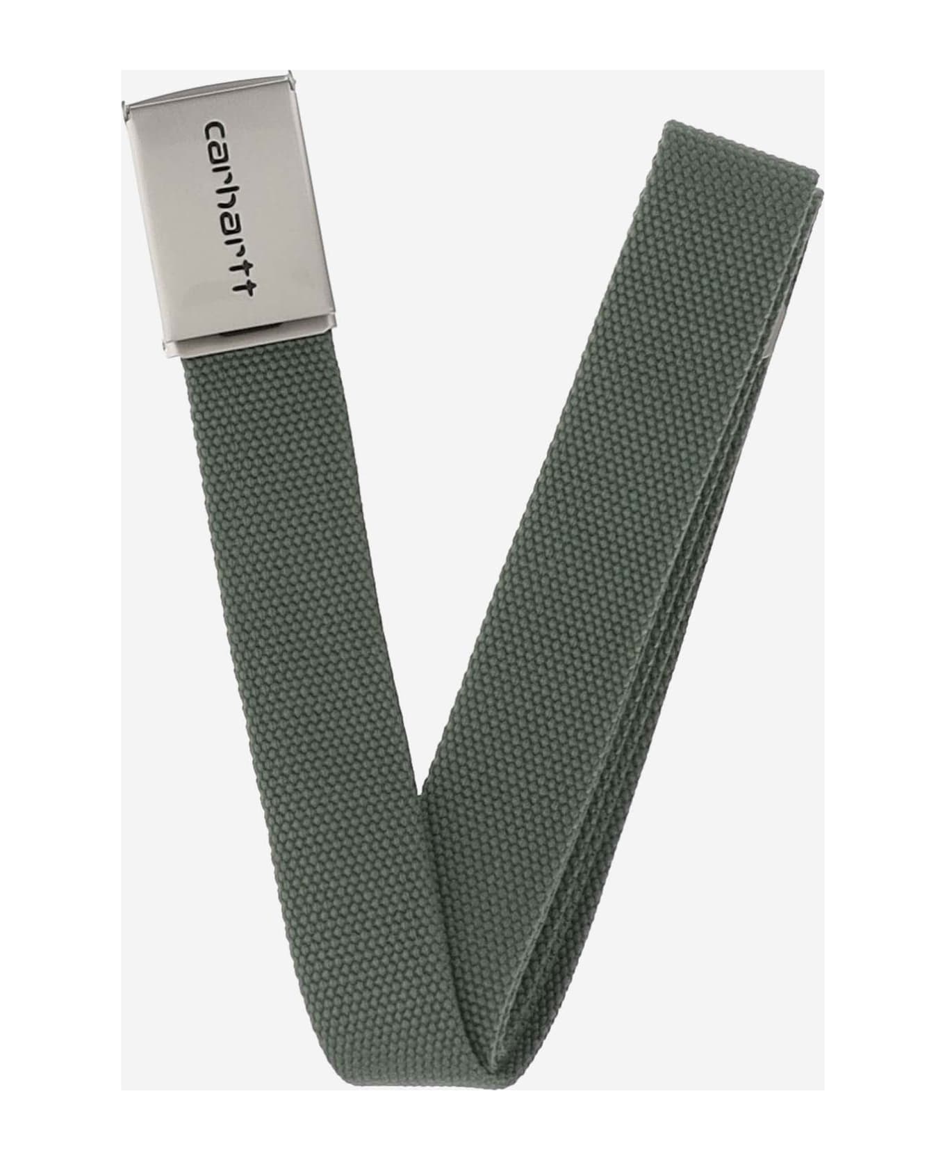 Carhartt Technical Fabric Belt With Logo - Green ベルト