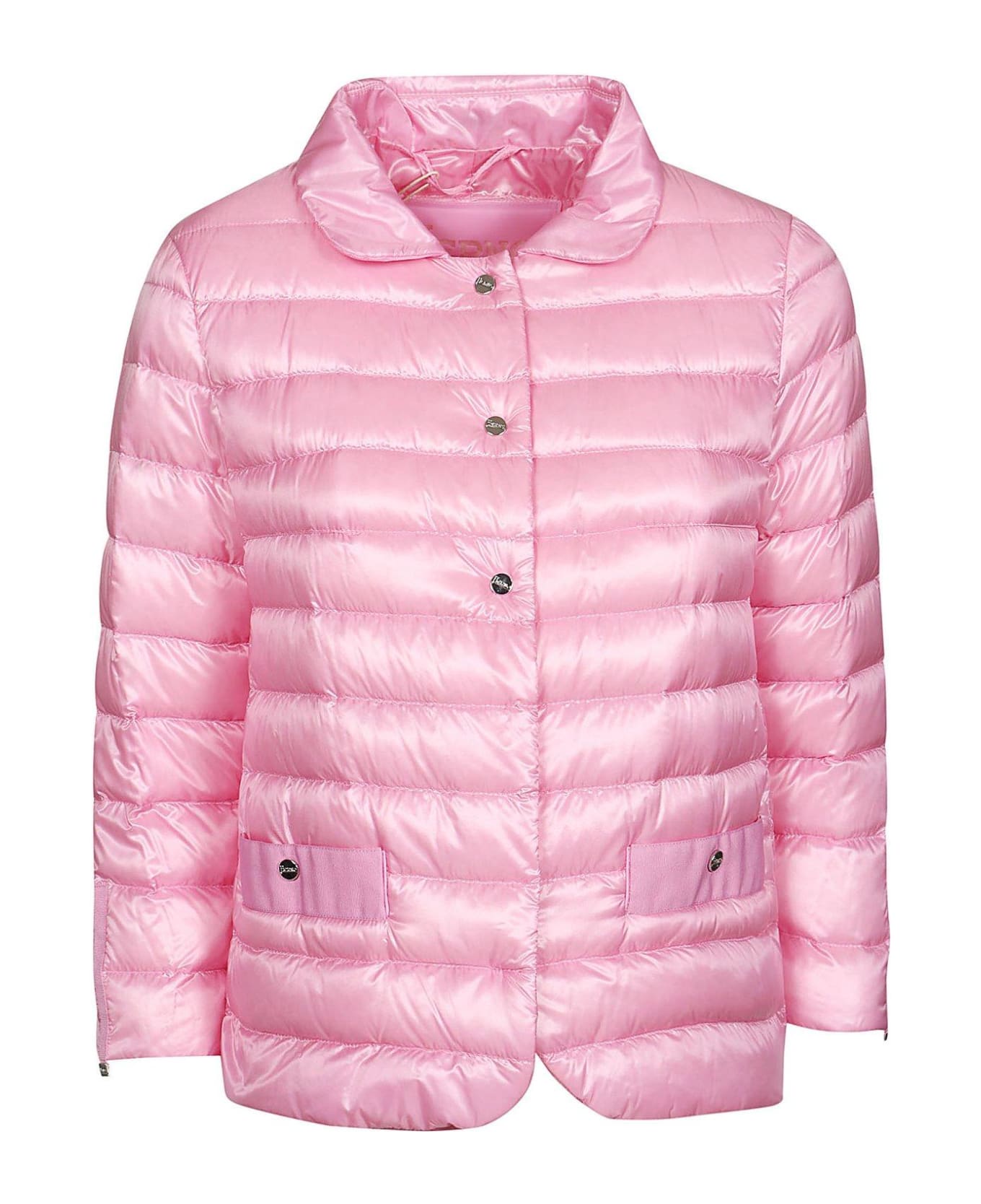 Herno Button-up Down Jacket - Rosa