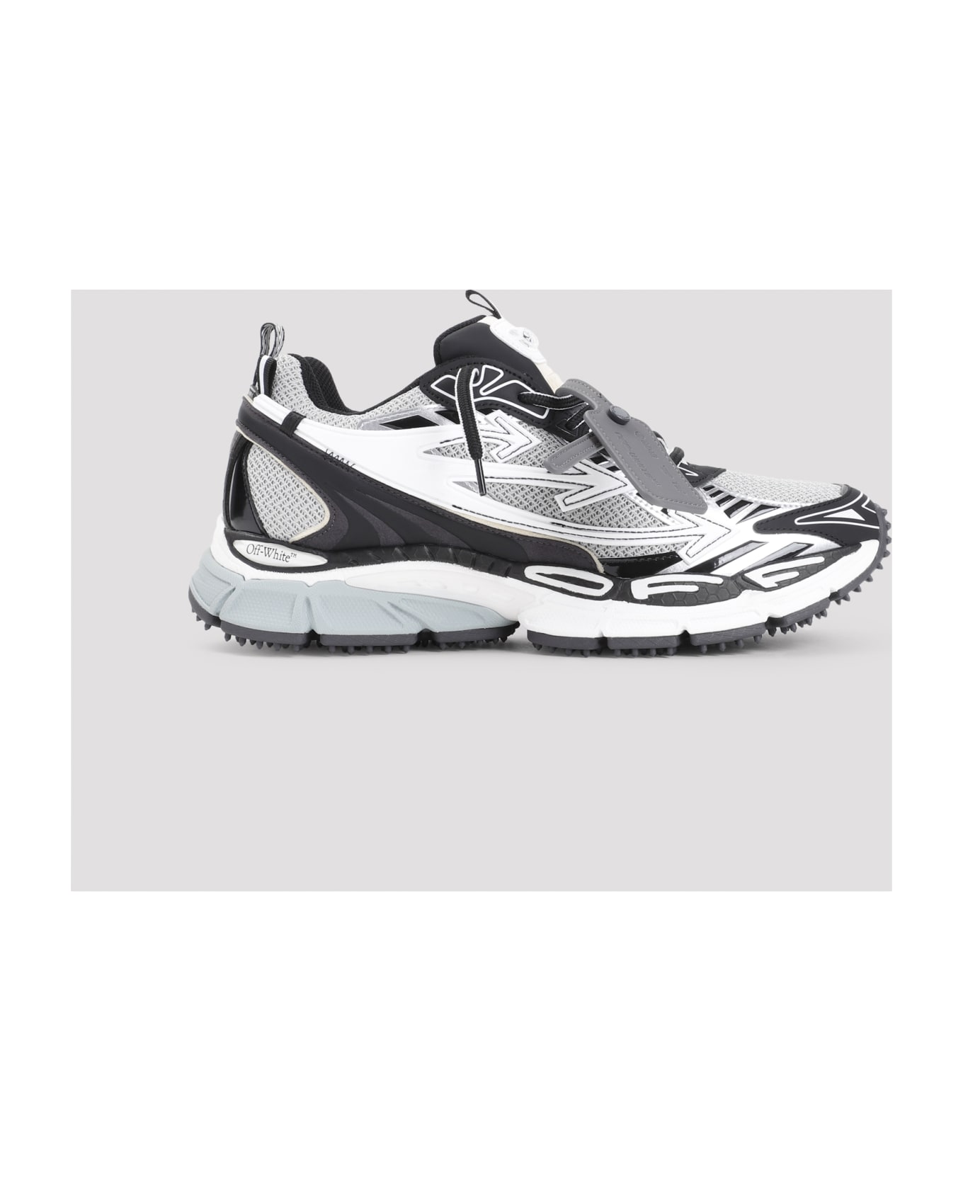 Off-White Be Right Back Sneakers - Light Grey Black