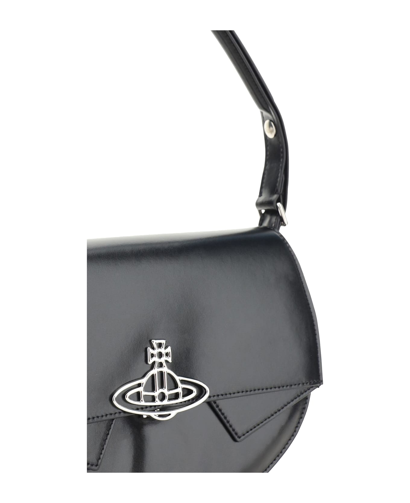 Vivienne Westwood Sadie Shoulder Bag - BLACK