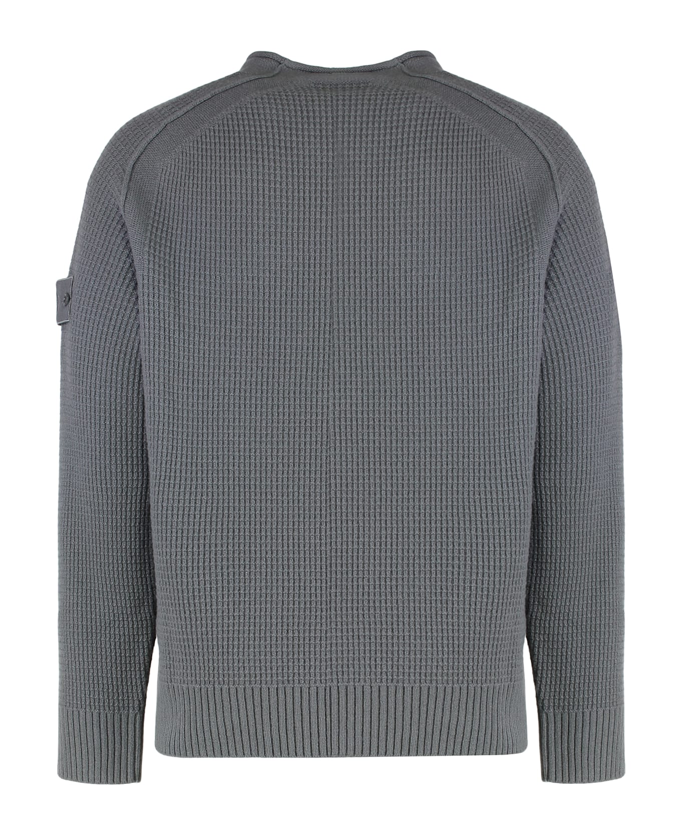 Stone Island Wool Crew Neck Sweater - grey