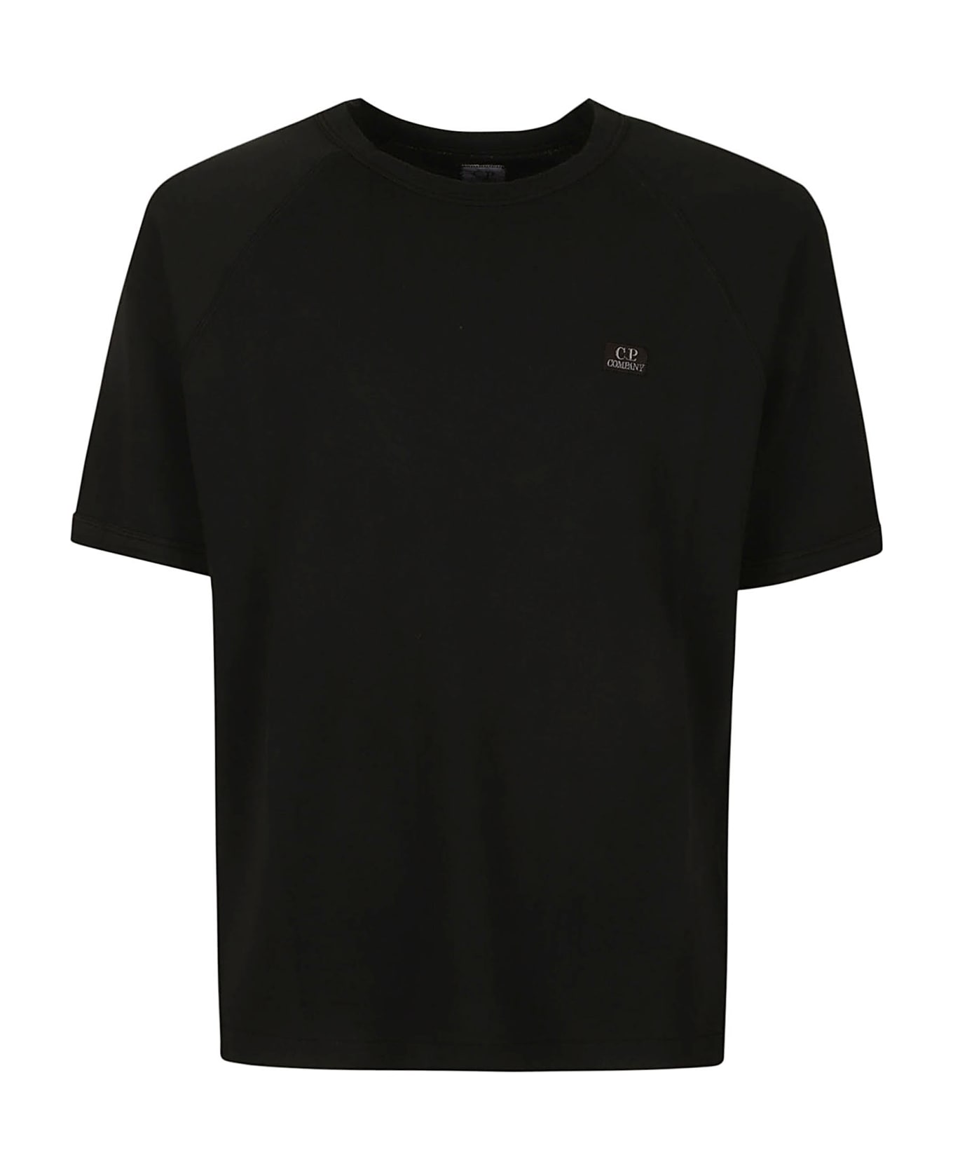 C.P. Company Sponge Fleece T-shirt - Black シャツ