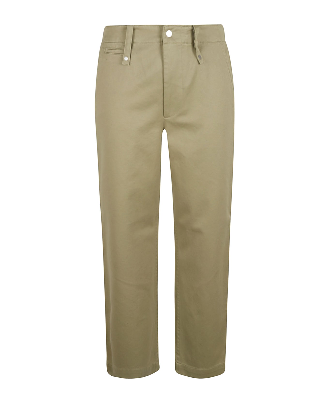 Burberry Straight Buttoned Trousers - Hunter
