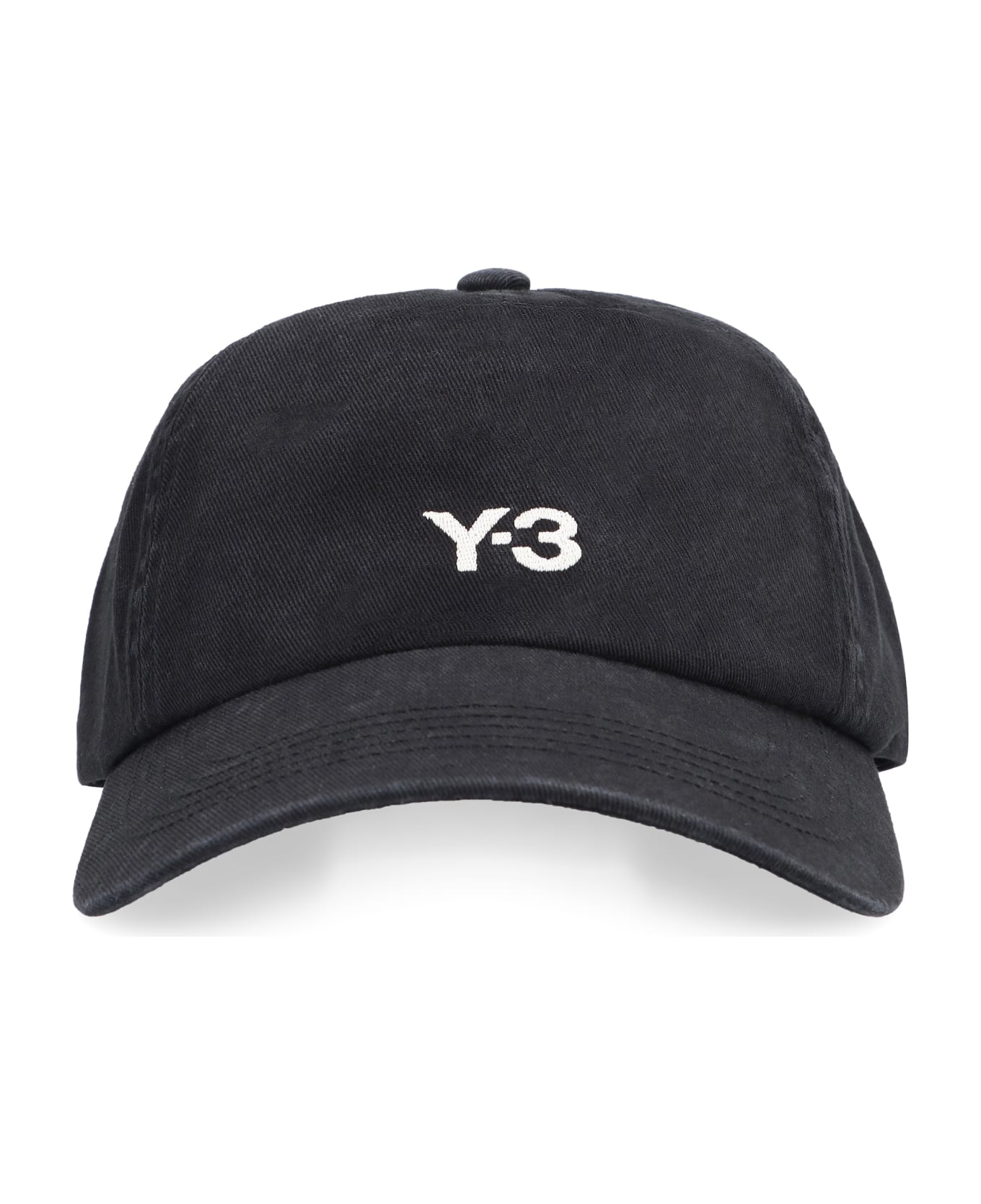 Y-3 Dad Logo Baseball Cap - black